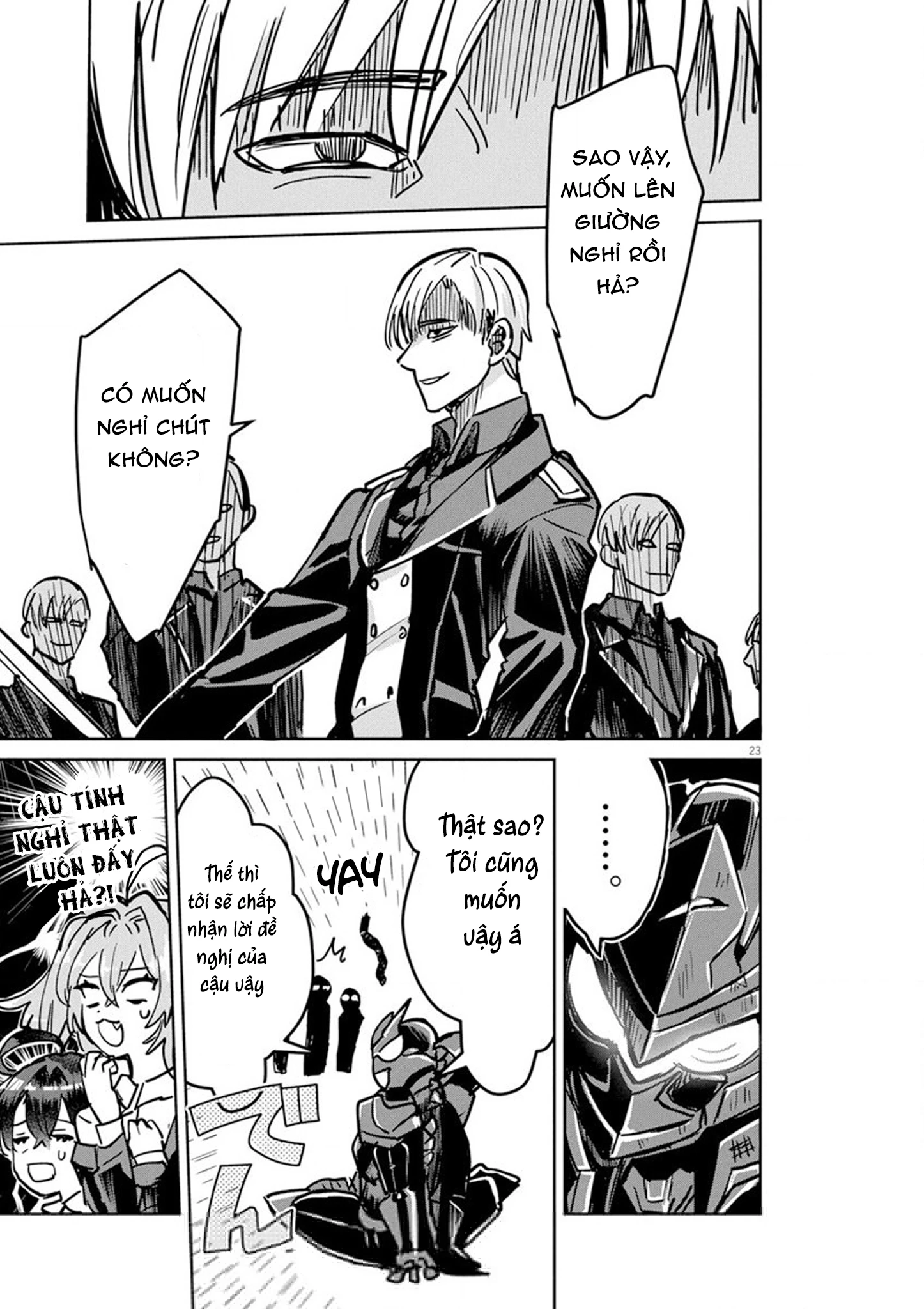 Nichiasa Suki No Otaku Ga Akuyaku Seito Ni Tenseishita Kekka, Hametsu Flag Ga Houkaishiteiku Ken Ni Tsuite Chapter 8 - 24