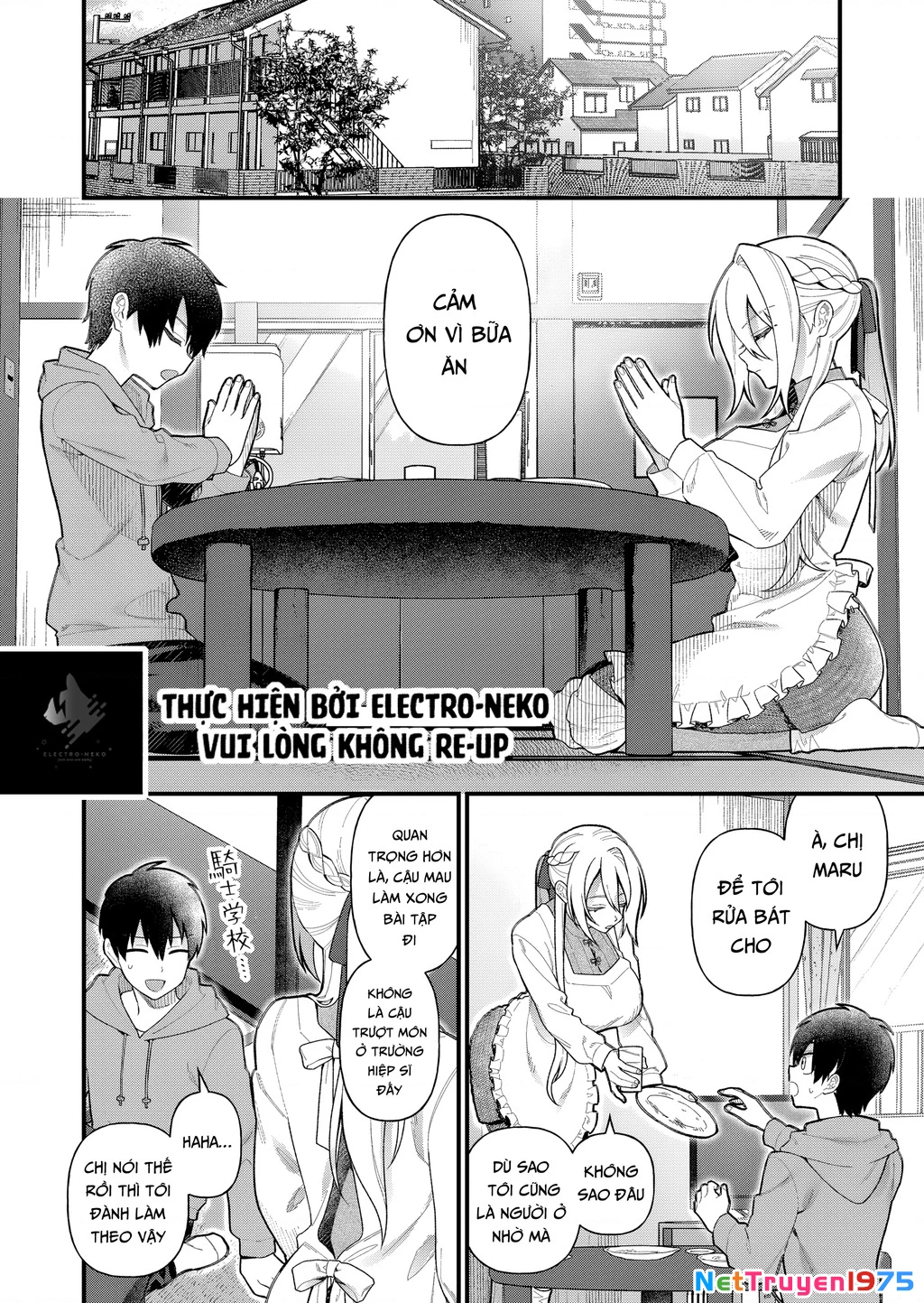 Khi tôi về đến nhà, Nàng Hiệp Sĩ đã luôn ở đó! Chapter 6 - Trang 2