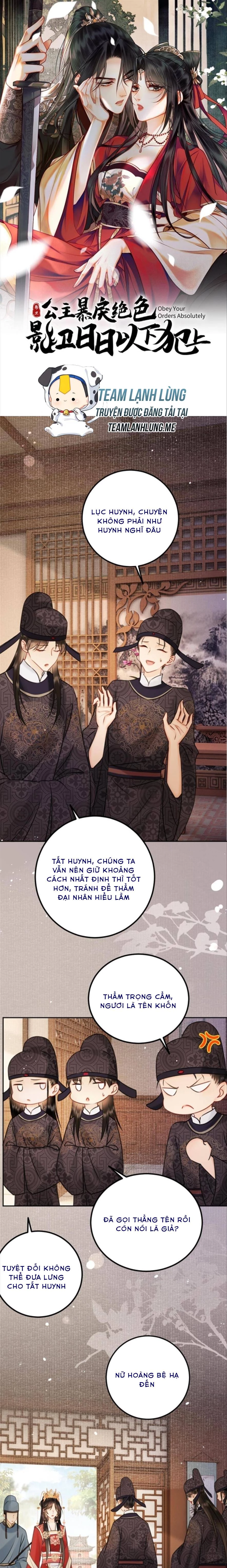 Công Chúa Bá Đạo Tuyệt Sắc : Ám Vệ Ngày Nào Cũng Muốn Phạm Thượng Chapter  206 - 4