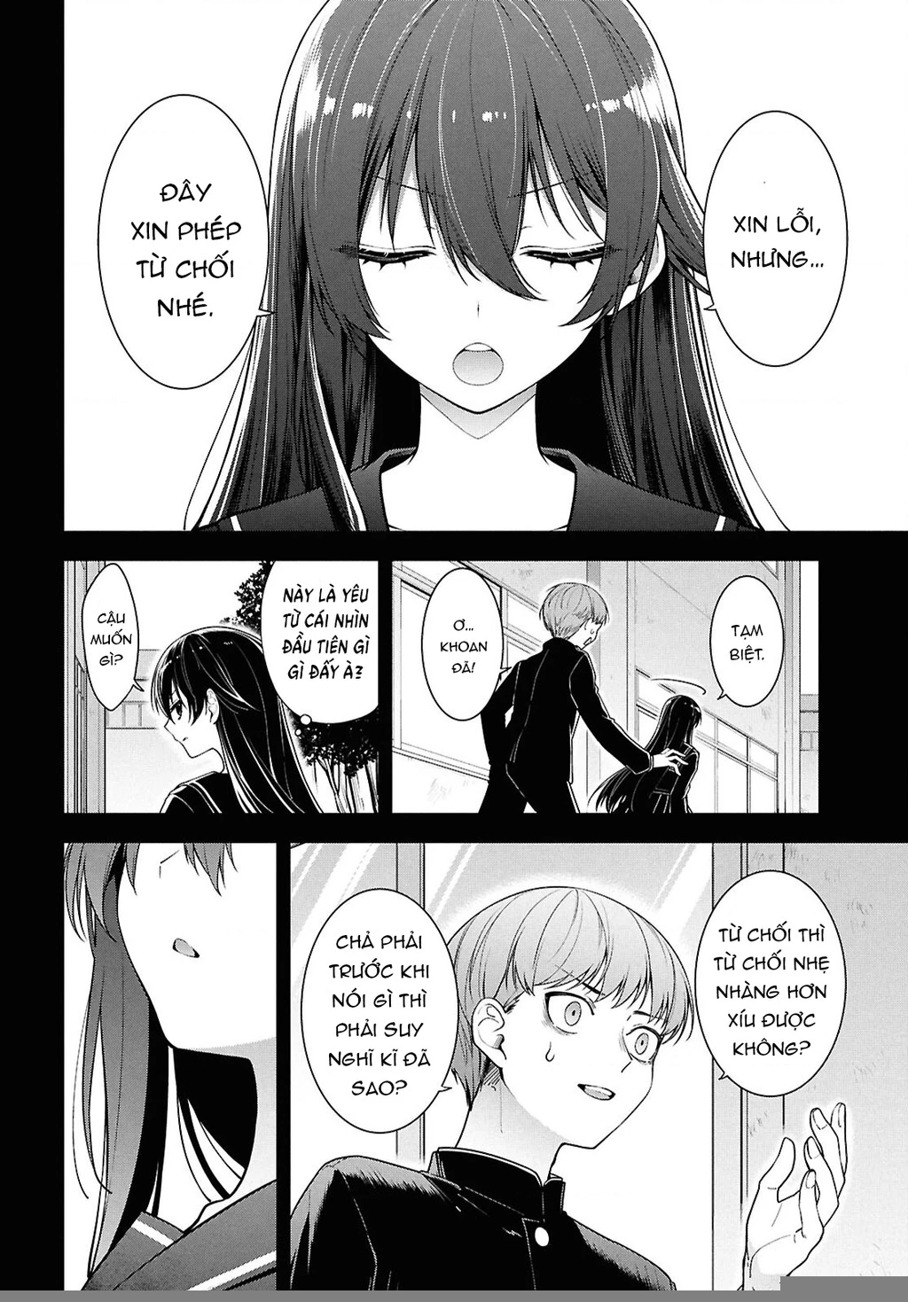 Tonari No Seki No Yankee Shimizu-San Ga Kami O Kuroku Sometekita Chapter 4 - 10