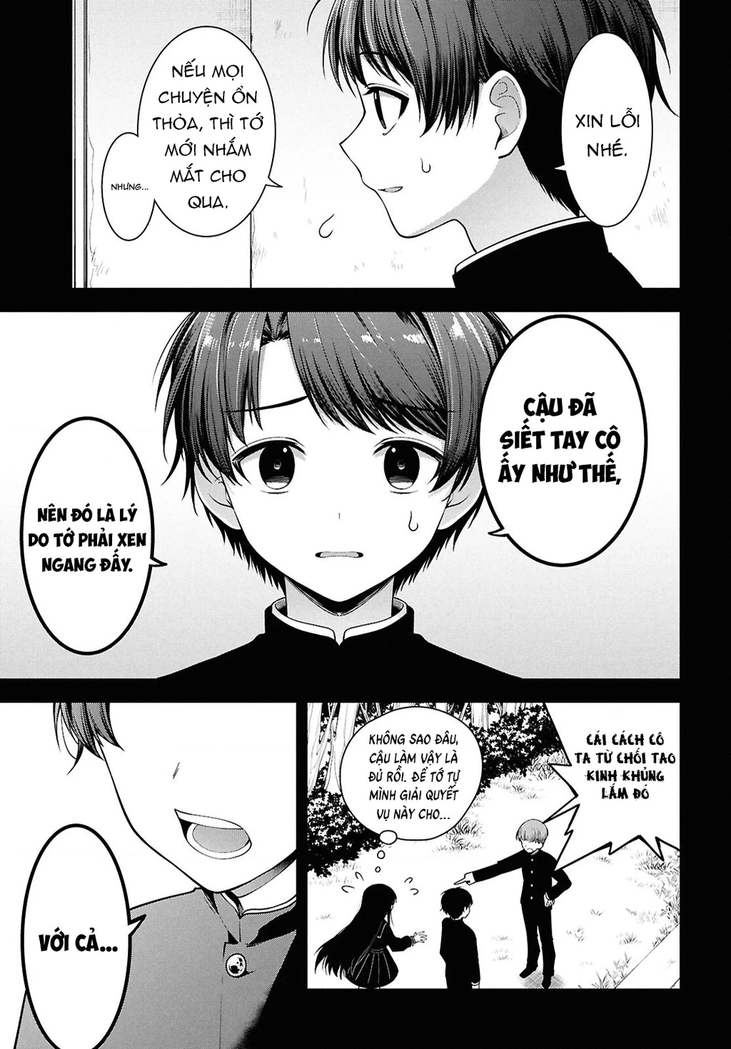 Tonari No Seki No Yankee Shimizu-San Ga Kami O Kuroku Sometekita Chapter 4 - 15