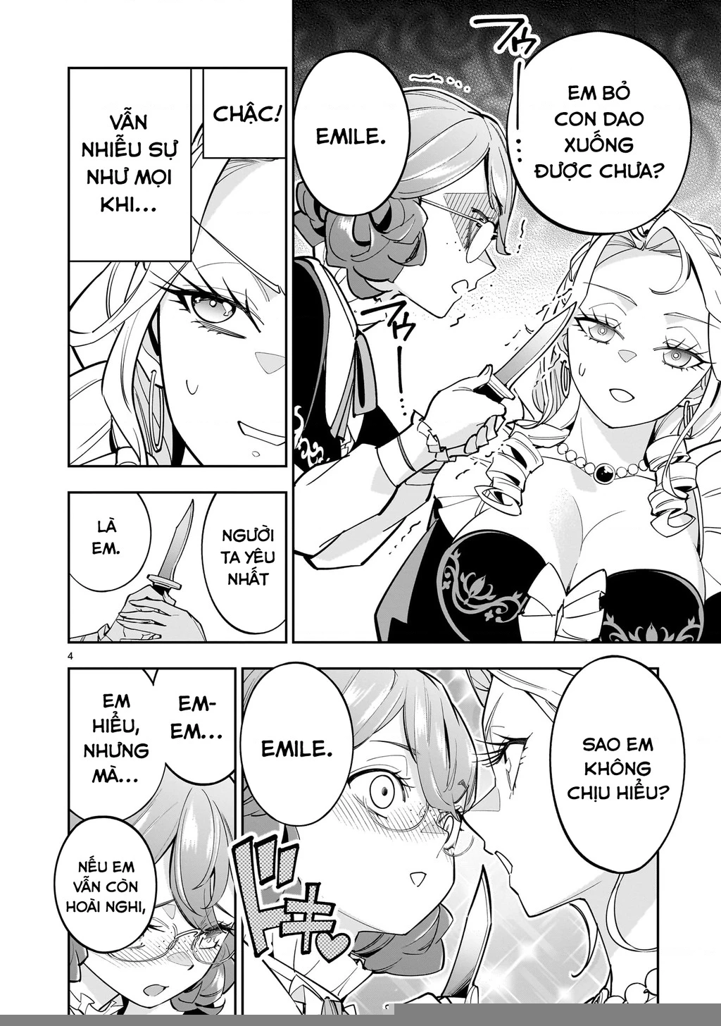Sau khi trở về từ cõi chết, công chúa quyết định lập harem yuri để sinh tồn Chapter 5 - 5