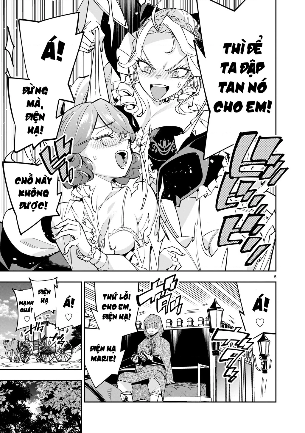 Sau khi trở về từ cõi chết, công chúa quyết định lập harem yuri để sinh tồn Chapter 5 - 6