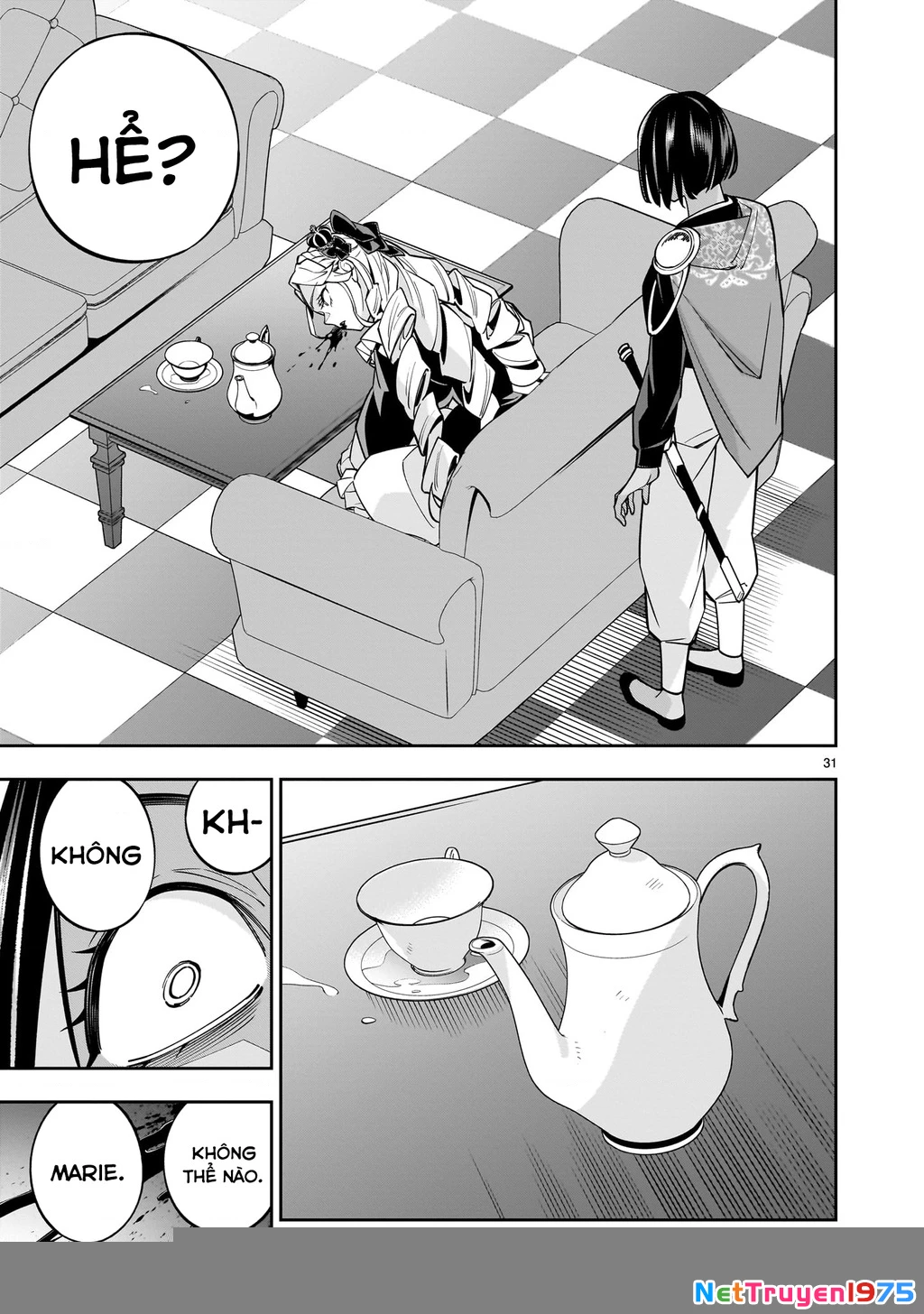 Sau khi trở về từ cõi chết, công chúa quyết định lập harem yuri để sinh tồn Chapter 5 - 31