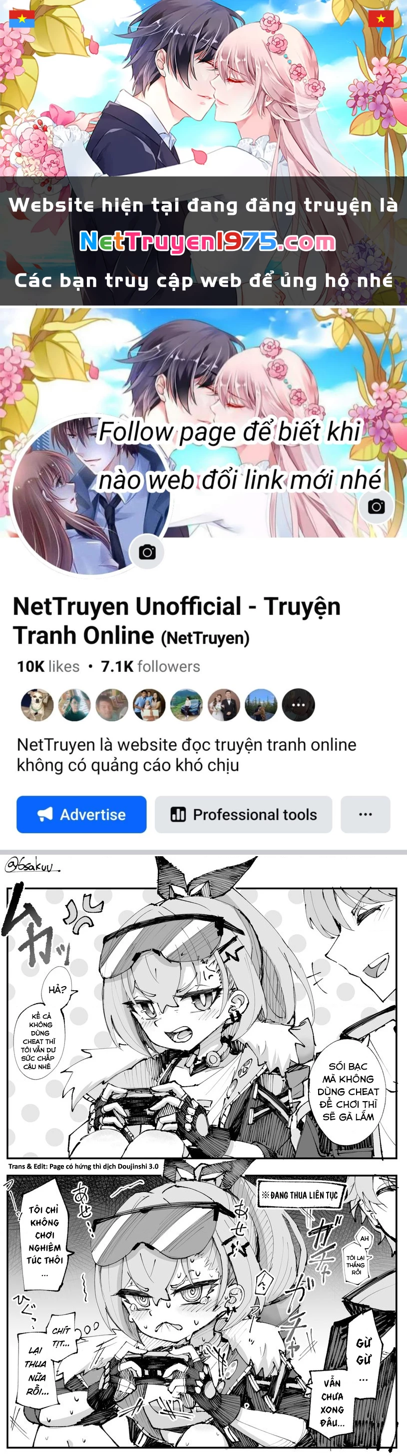 Tuyển tập truyện dịch của Page có hứng thì dịch Doujinshi Chapter 734 - 1