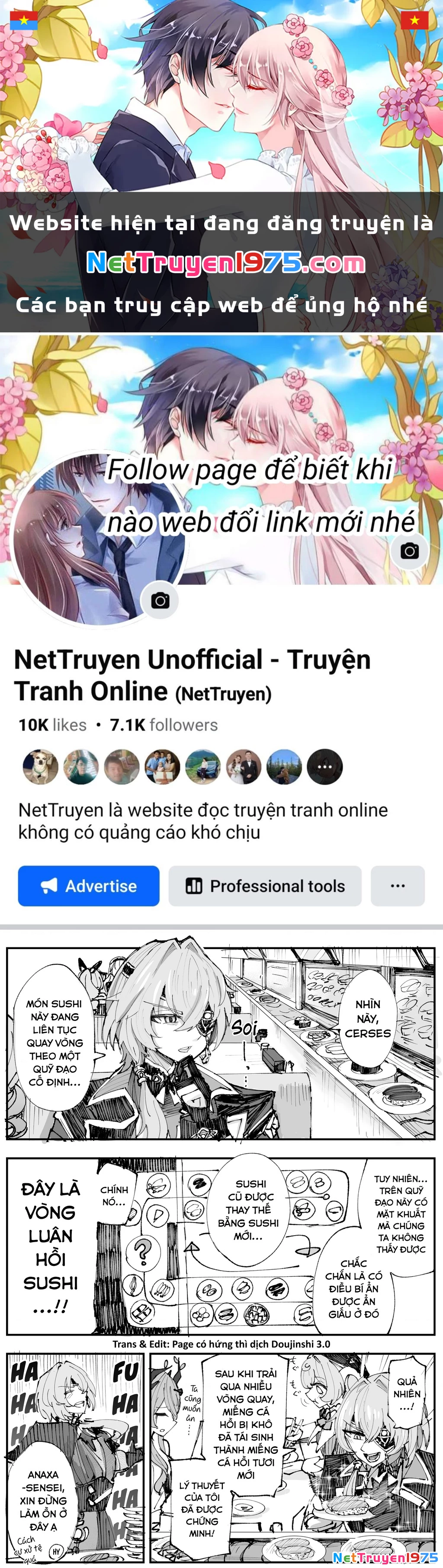 Tuyển tập truyện dịch của Page có hứng thì dịch Doujinshi Chapter 743 - 1