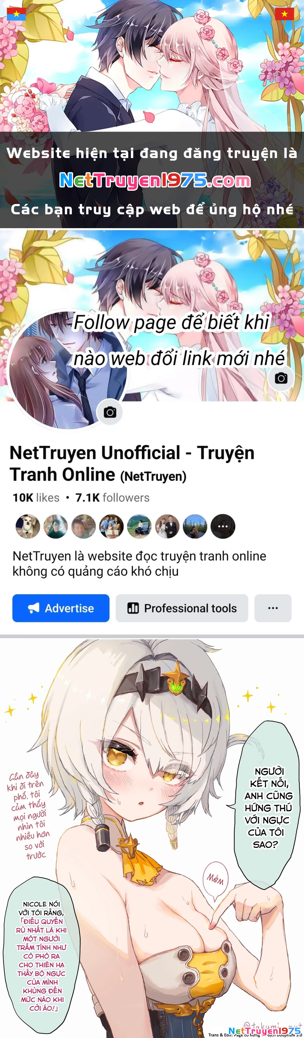 Tuyển tập truyện dịch của Page có hứng thì dịch Doujinshi Chapter 744 - 1