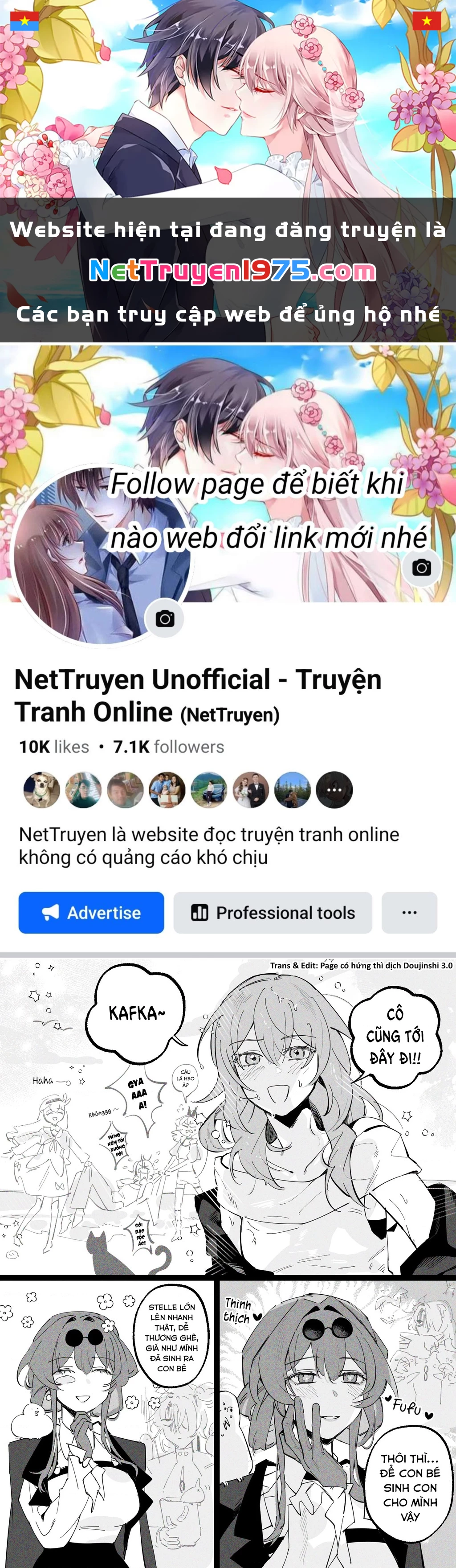 Tuyển tập truyện dịch của Page có hứng thì dịch Doujinshi Chapter 749 - 1