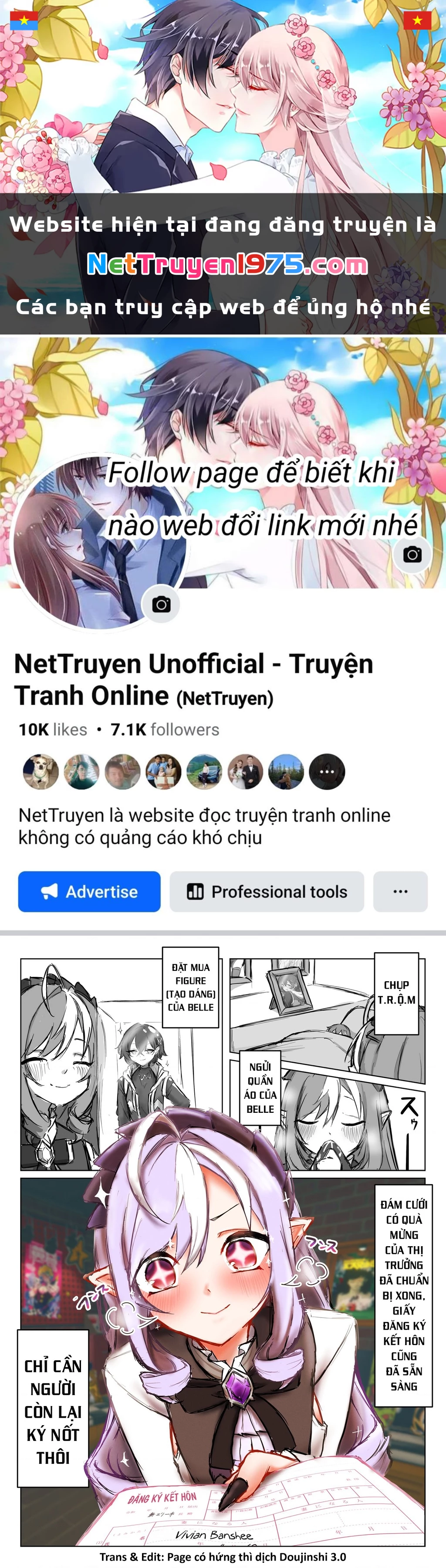 Tuyển tập truyện dịch của Page có hứng thì dịch Doujinshi Chapter 756 - 1