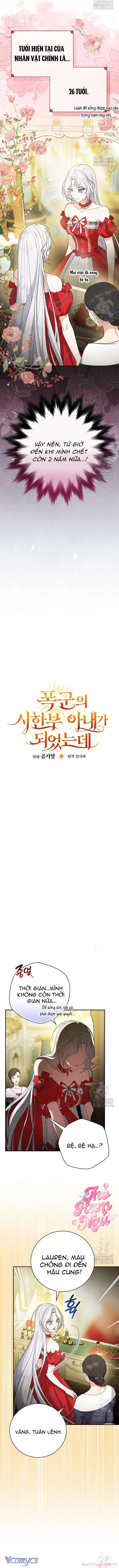 Tôi Trở Thành Người Vợ Đoản Mệnh Của Tên Bạo Chúa Chapter 2 - 2