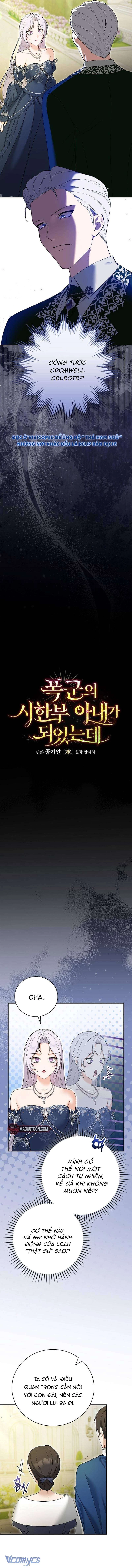 Tôi Trở Thành Người Vợ Đoản Mệnh Của Tên Bạo Chúa Chapter 13 - 3