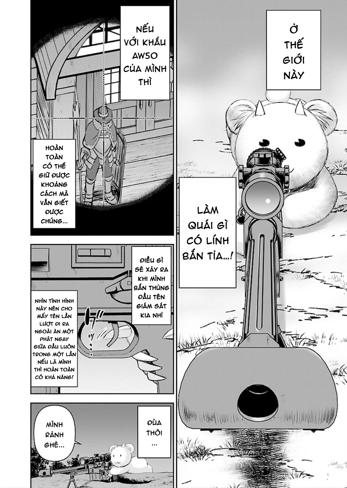 Isekai Sniper wa Onna Senshi no Mofumofu Aigan Doubutsu Chapter 4 - 13