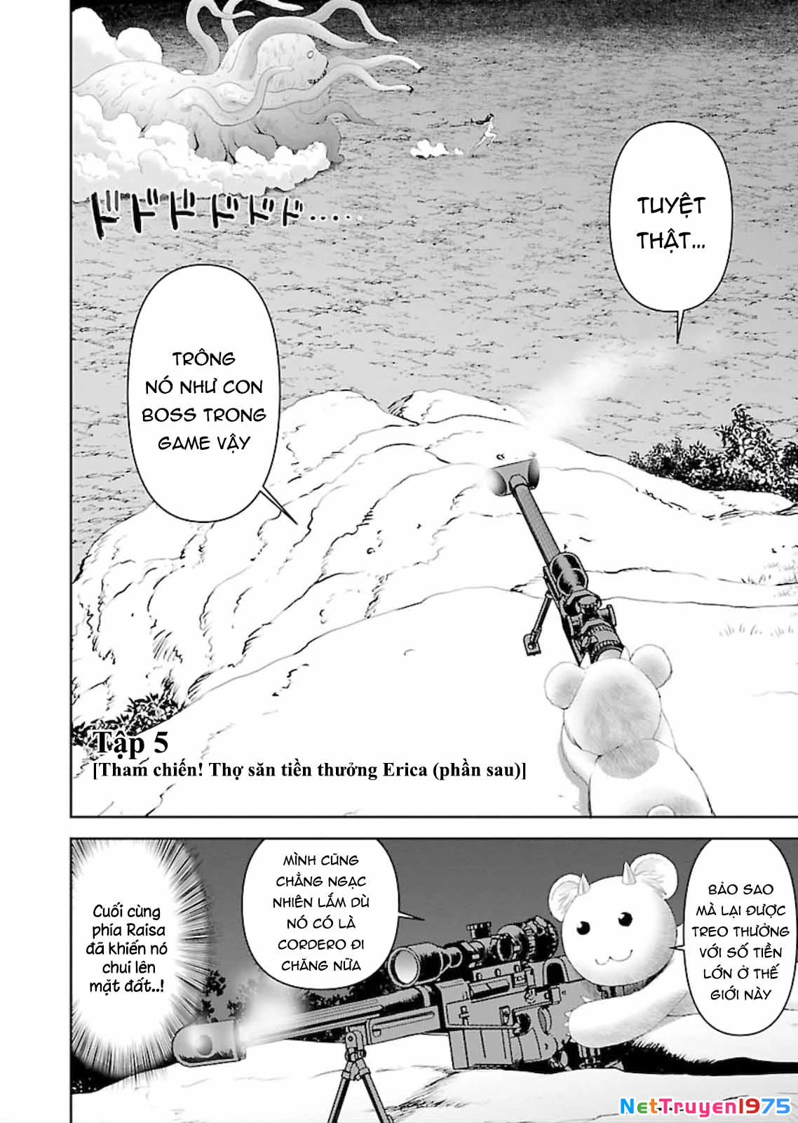 Isekai Sniper wa Onna Senshi no Mofumofu Aigan Doubutsu Chapter 5 - 4