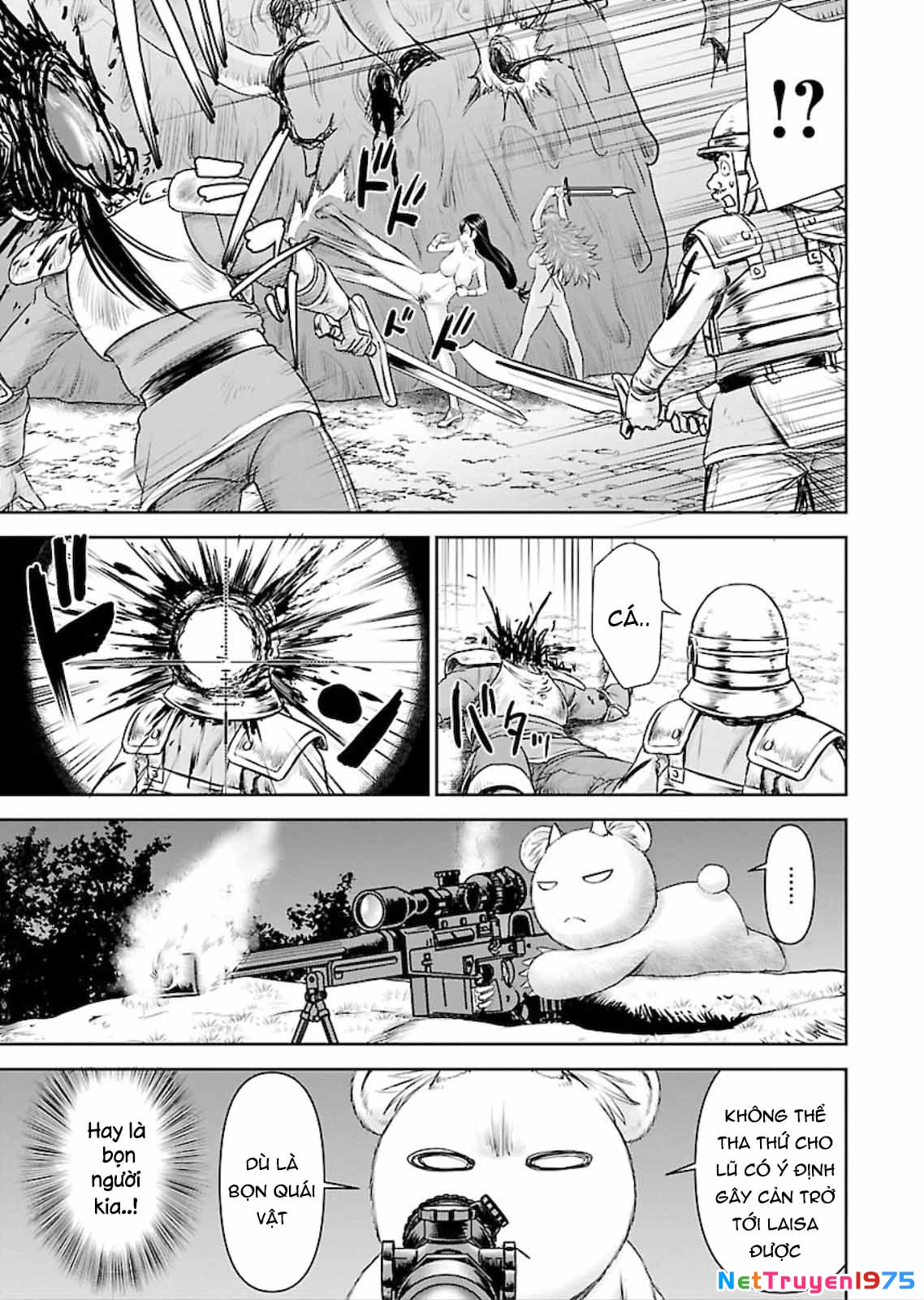 Isekai Sniper wa Onna Senshi no Mofumofu Aigan Doubutsu Chapter 5 - 16