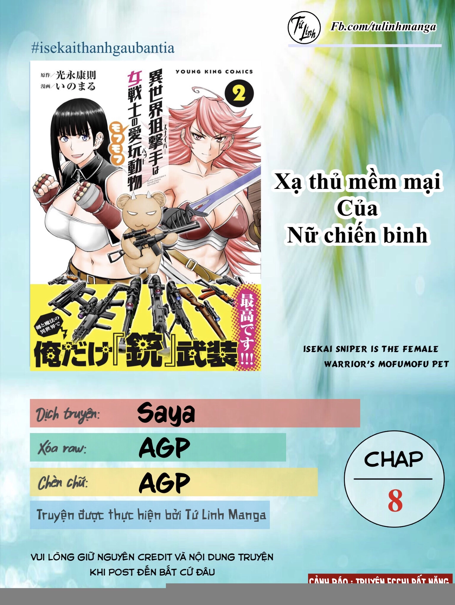 Isekai Sniper wa Onna Senshi no Mofumofu Aigan Doubutsu Chapter 8 - 2