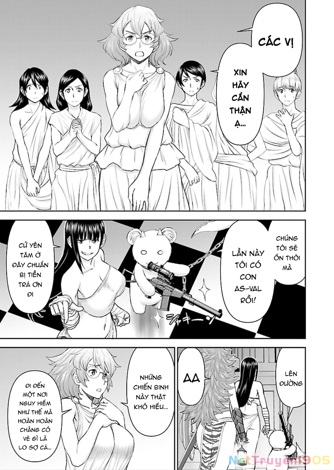 Isekai Sniper wa Onna Senshi no Mofumofu Aigan Doubutsu Chapter 10 - 7