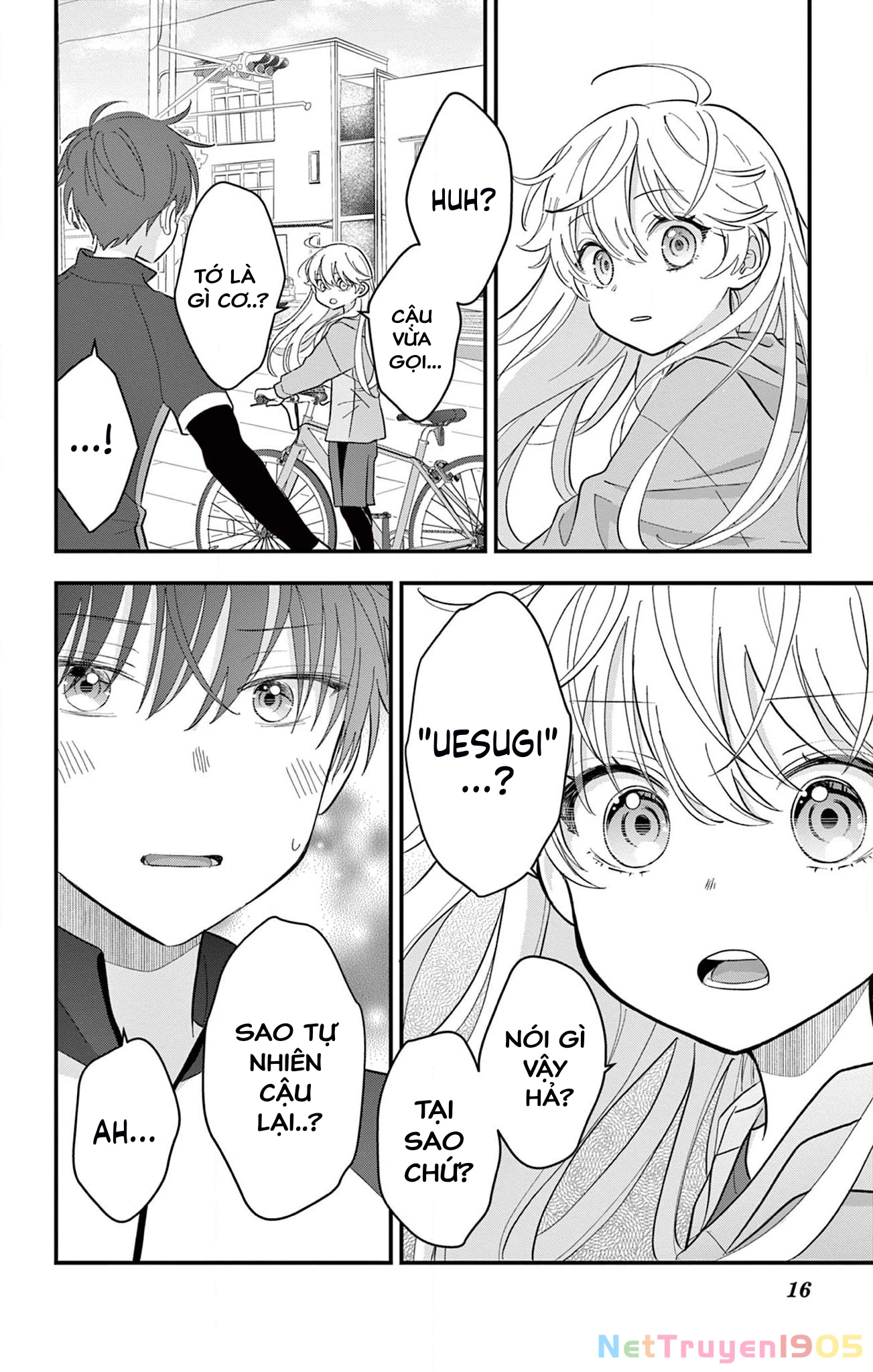 Uesugi-kun wa Onnanoko wo Yametai Chapter 7 - 16