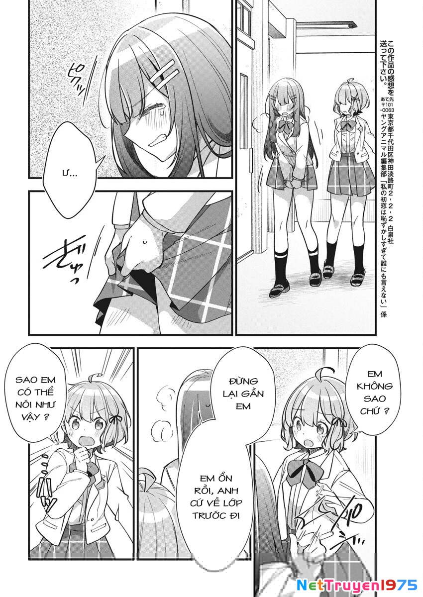 Watashi no Hatsukoi wa Hazukashisugite Darenimo Ienai Chapter 17 - 18