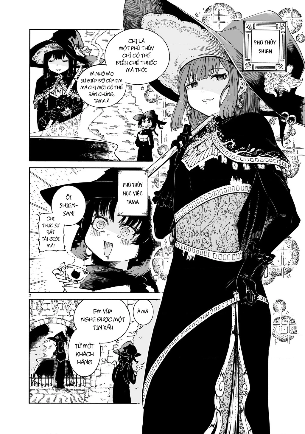 Majo to Kyurasu - Phù thủy phê pha Chapter 1 - Trang 2