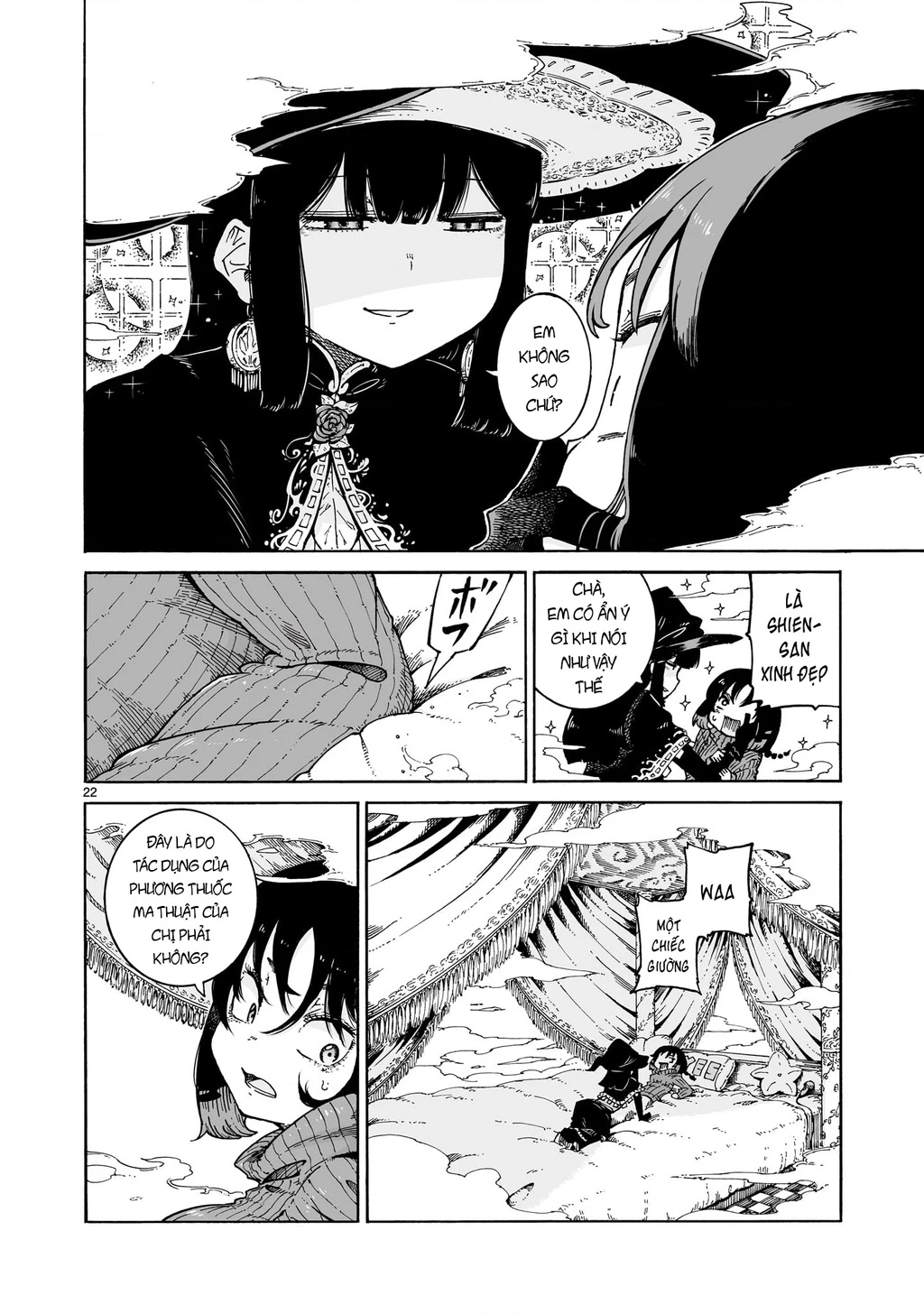 Majo to Kyurasu - Phù thủy phê pha Chapter 1 - Trang 2