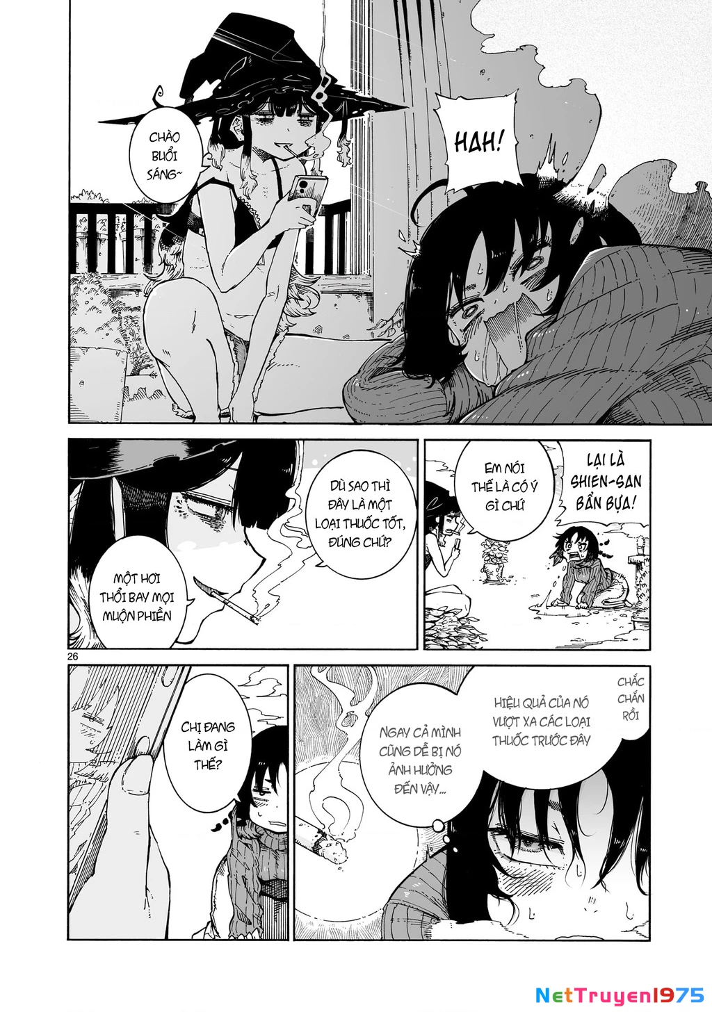 Majo to Kyurasu - Phù thủy phê pha Chapter 1 - Trang 2