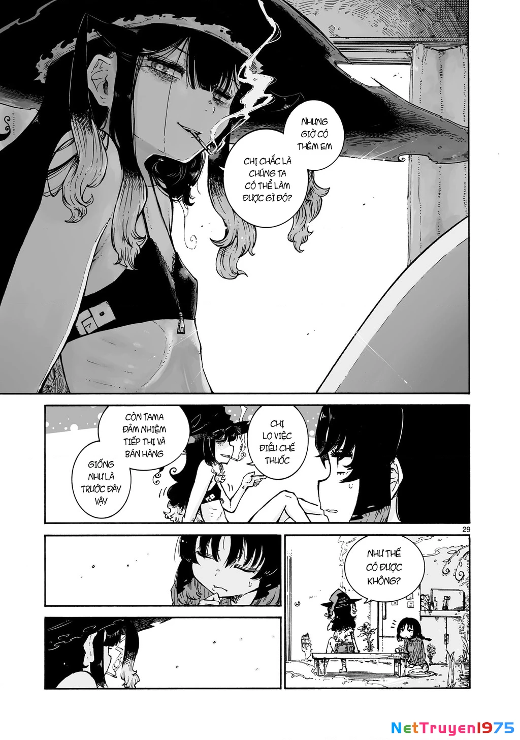 Majo to Kyurasu - Phù thủy phê pha Chapter 1 - Trang 2