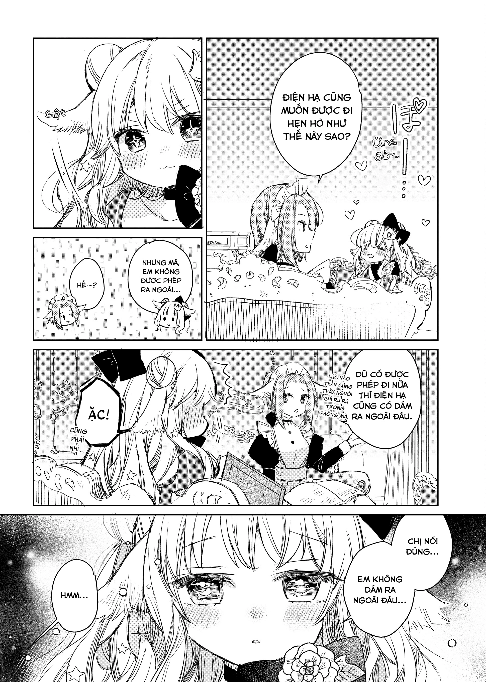 Ookami no Kawa o Kabutta Hitsujihime Chapter 4 - 3
