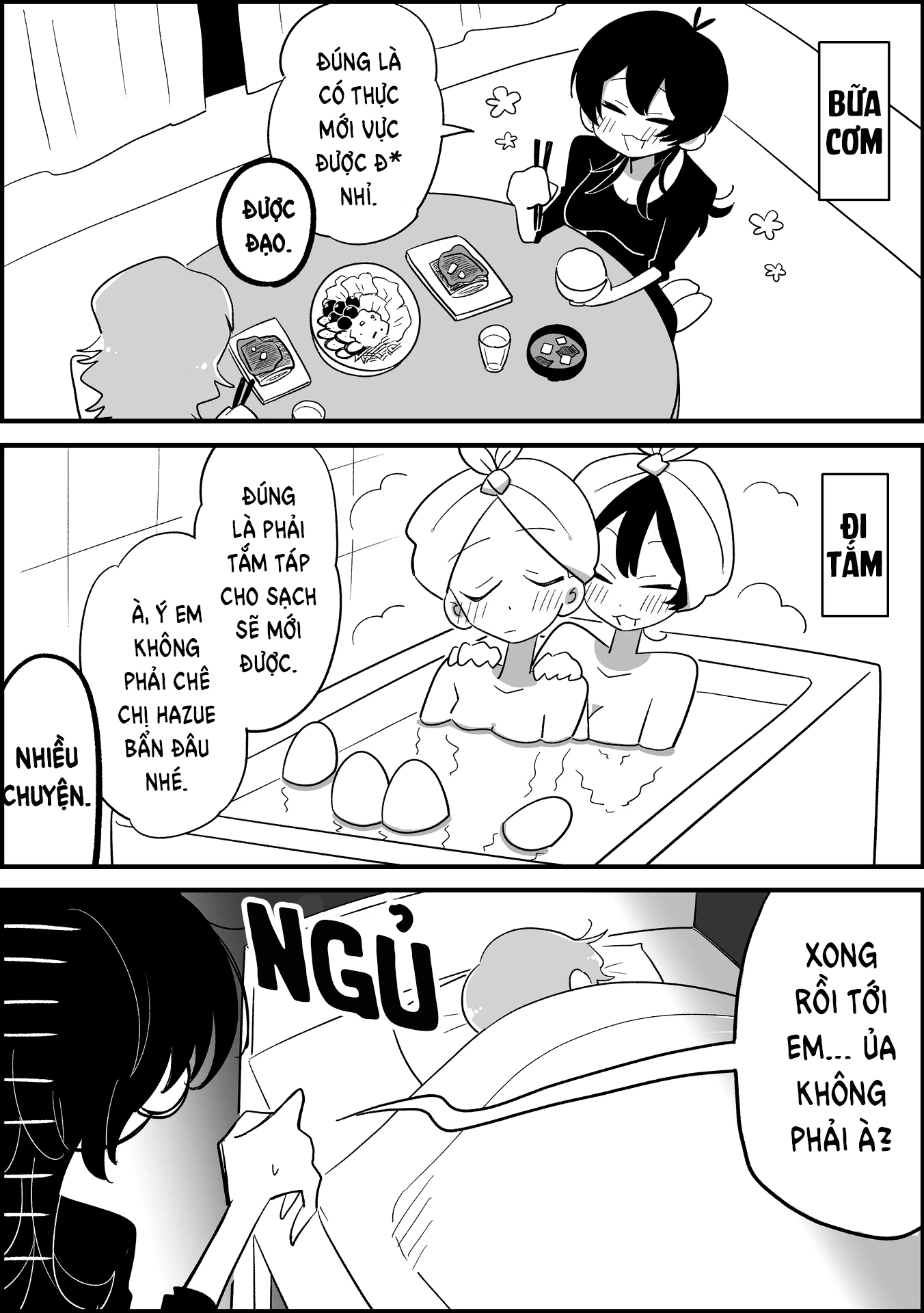 Hazue and Tsuyu Chapter 1 - 5