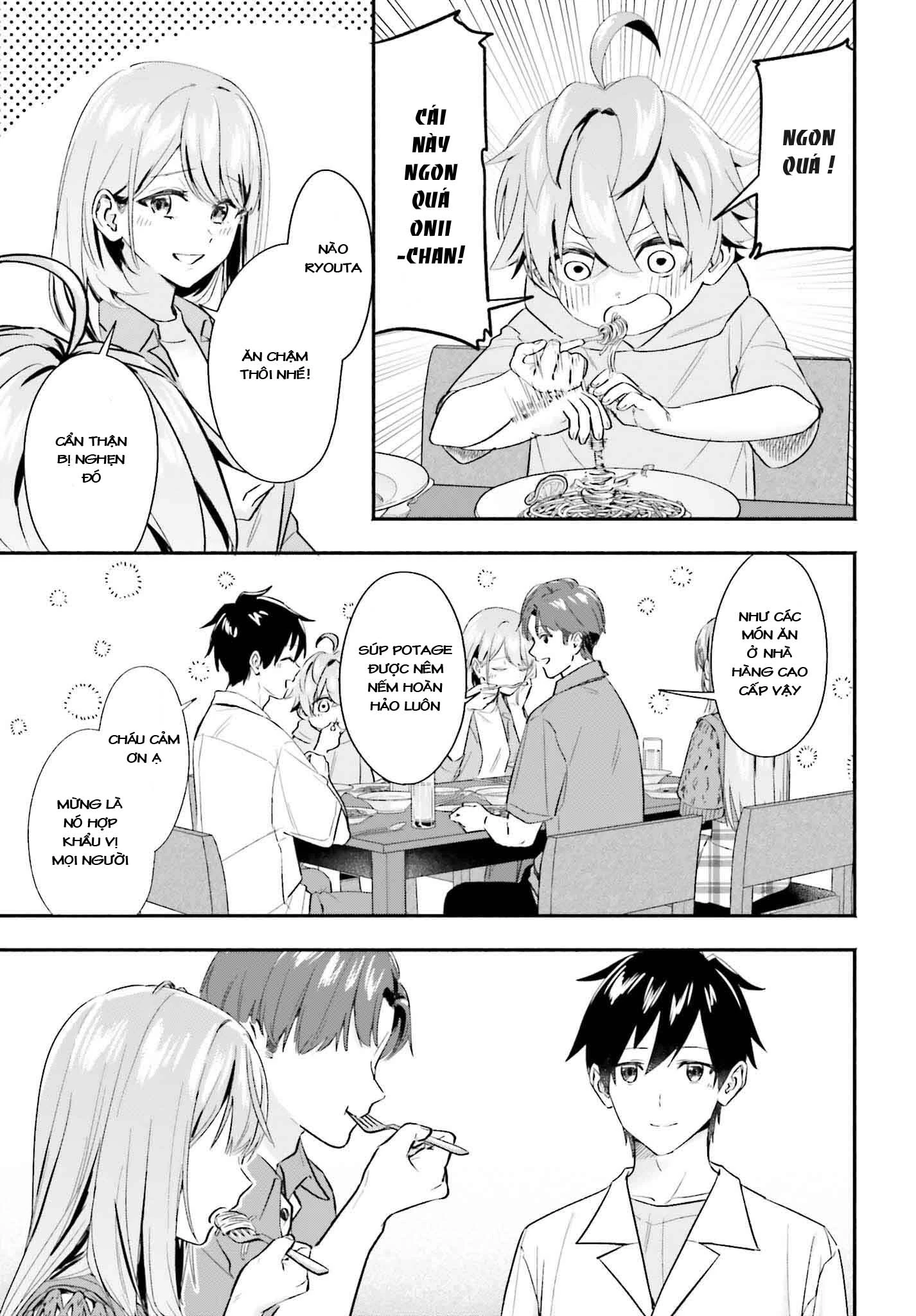 Kaji Daikou no Arbeit o Hajimetara Gakuen Ichi no Bishoujo no Kazoku ni Kiniirarechaimashita Chapter 5.2 - 9