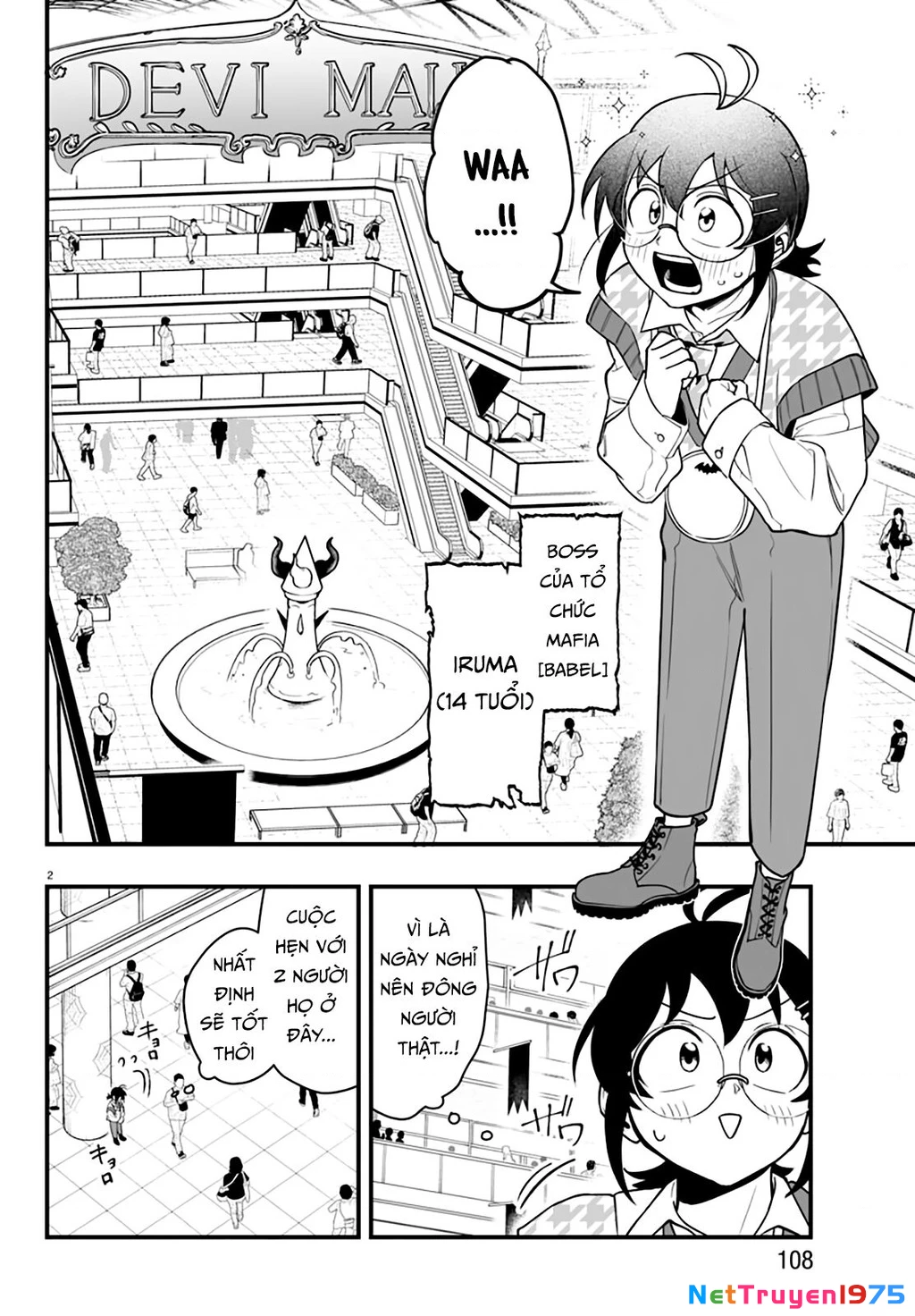 Mairimashita! Iruma-Kun: If Episode Of Mafia Chapter 20 - Trang 2