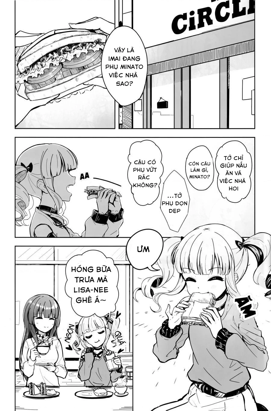 Ngày ba bữa do Lisa nấu Chapter 4 - Trang 2