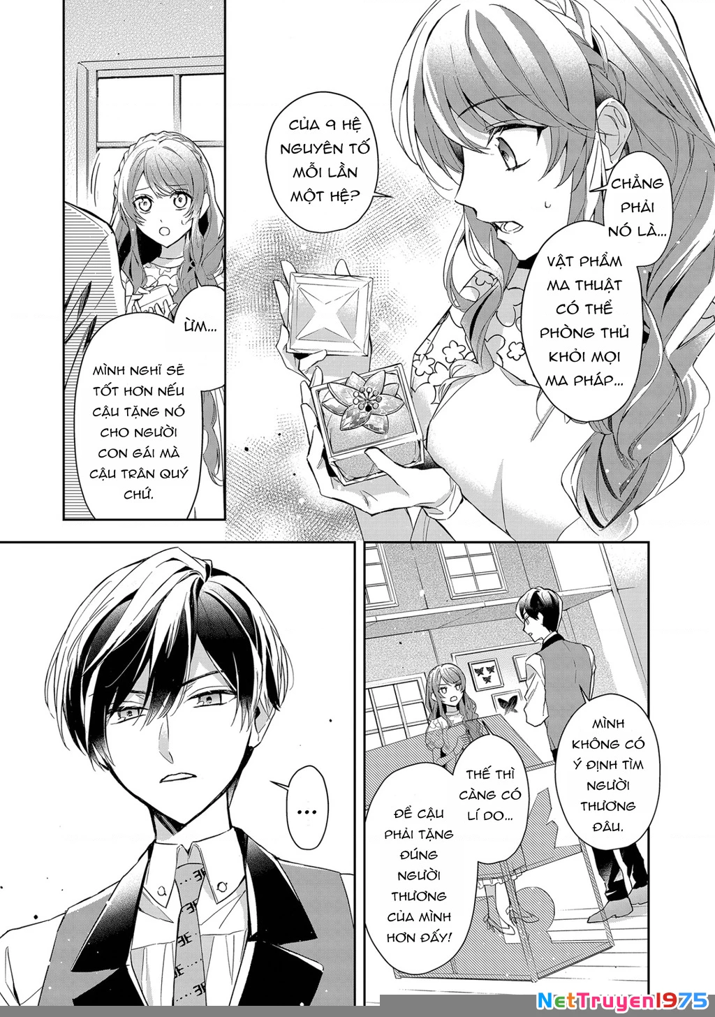 Akuyaku Reijou to Akuyaku Reisoku ga, Deatte Koi ni Ochitanara Chapter 10 - Trang 2