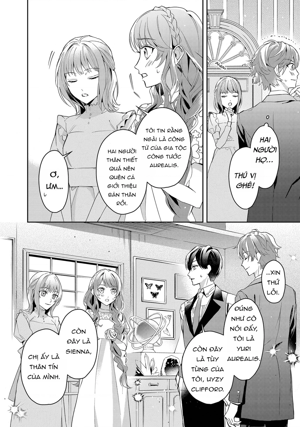 Akuyaku Reijou to Akuyaku Reisoku ga, Deatte Koi ni Ochitanara Chapter 10 - Trang 2