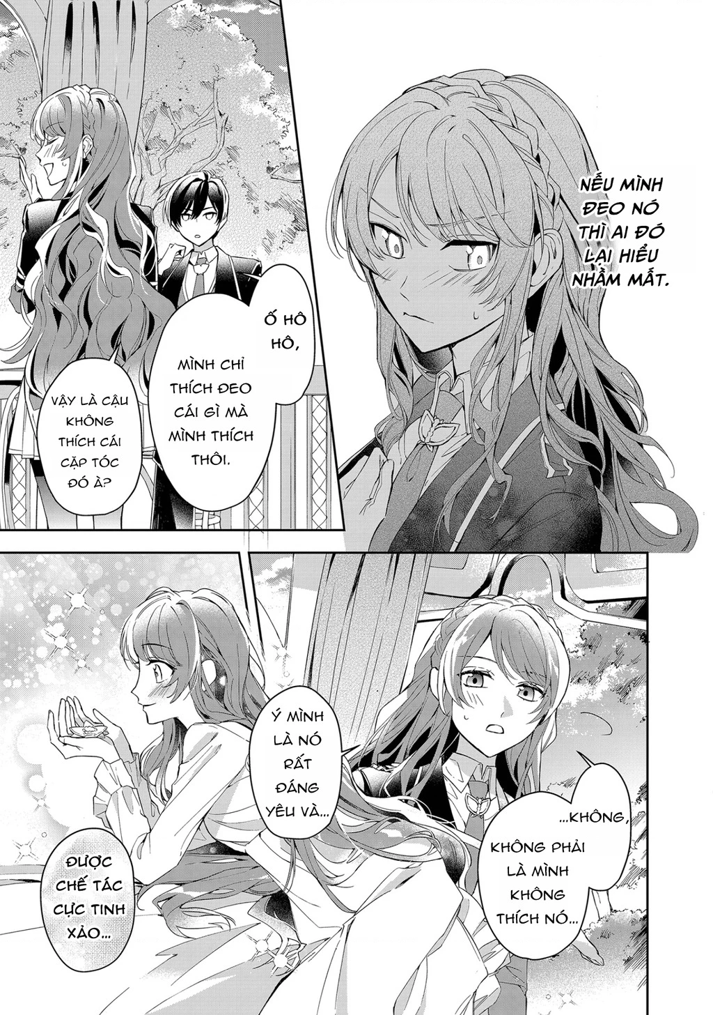 Akuyaku Reijou to Akuyaku Reisoku ga, Deatte Koi ni Ochitanara Chapter 10 - Trang 2