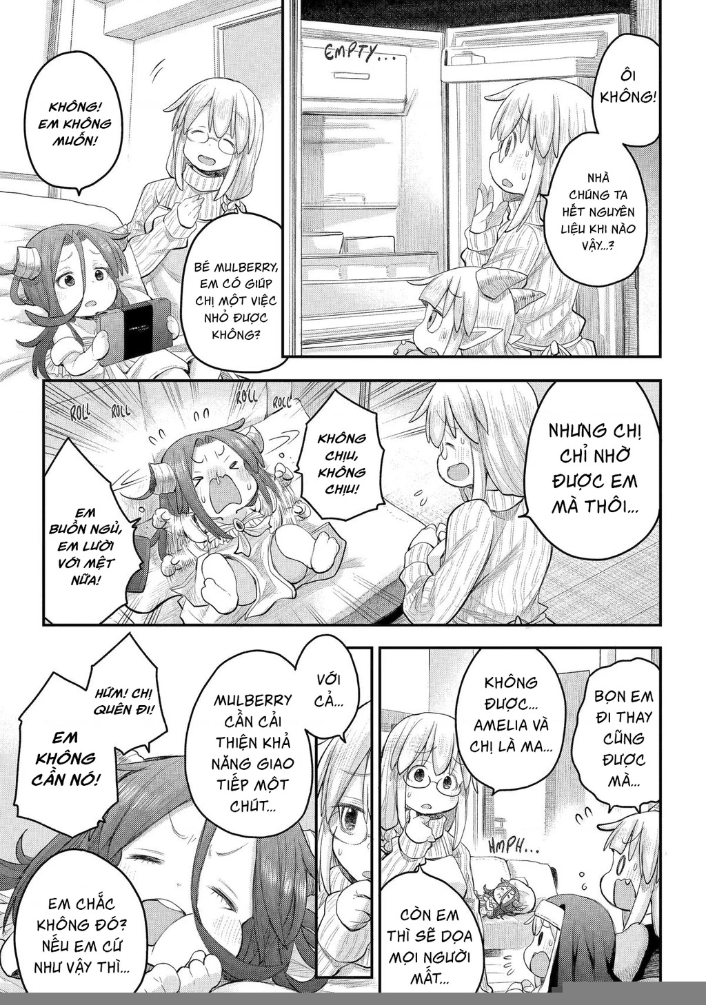 Miss Shachiku and the Little Baby Ghost Chapter 114 - 2