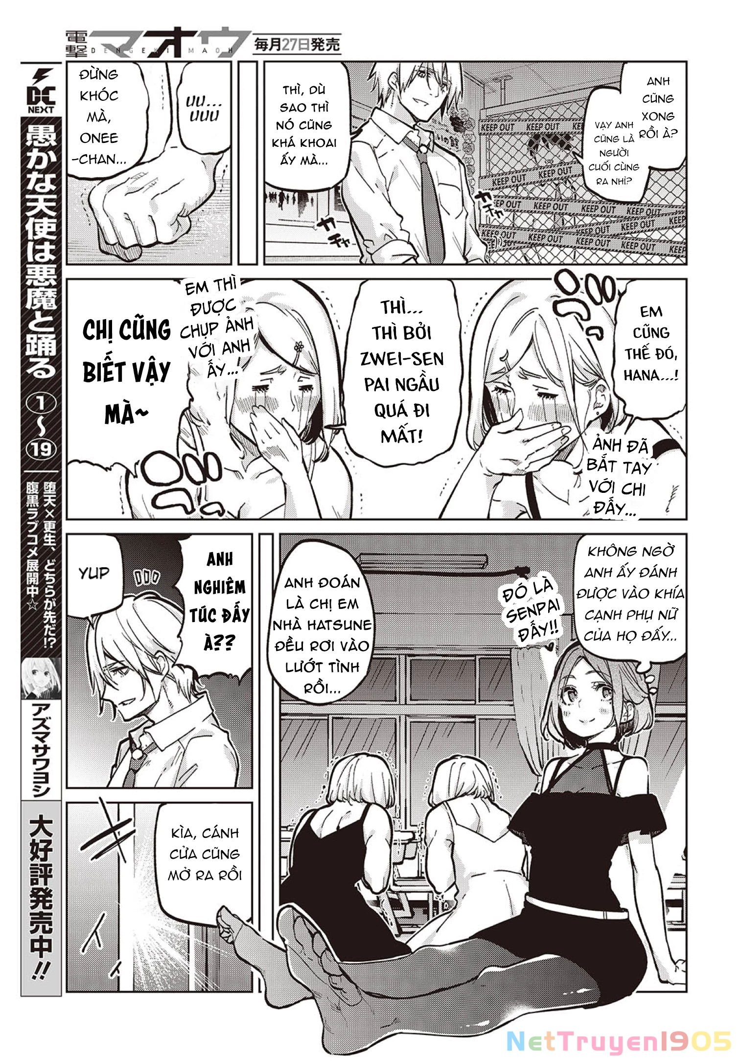 Con Quỷ Ngu Ngốc Dám Nhờn Với Các Chị Thiên Thần Chapter 94.1 - 4