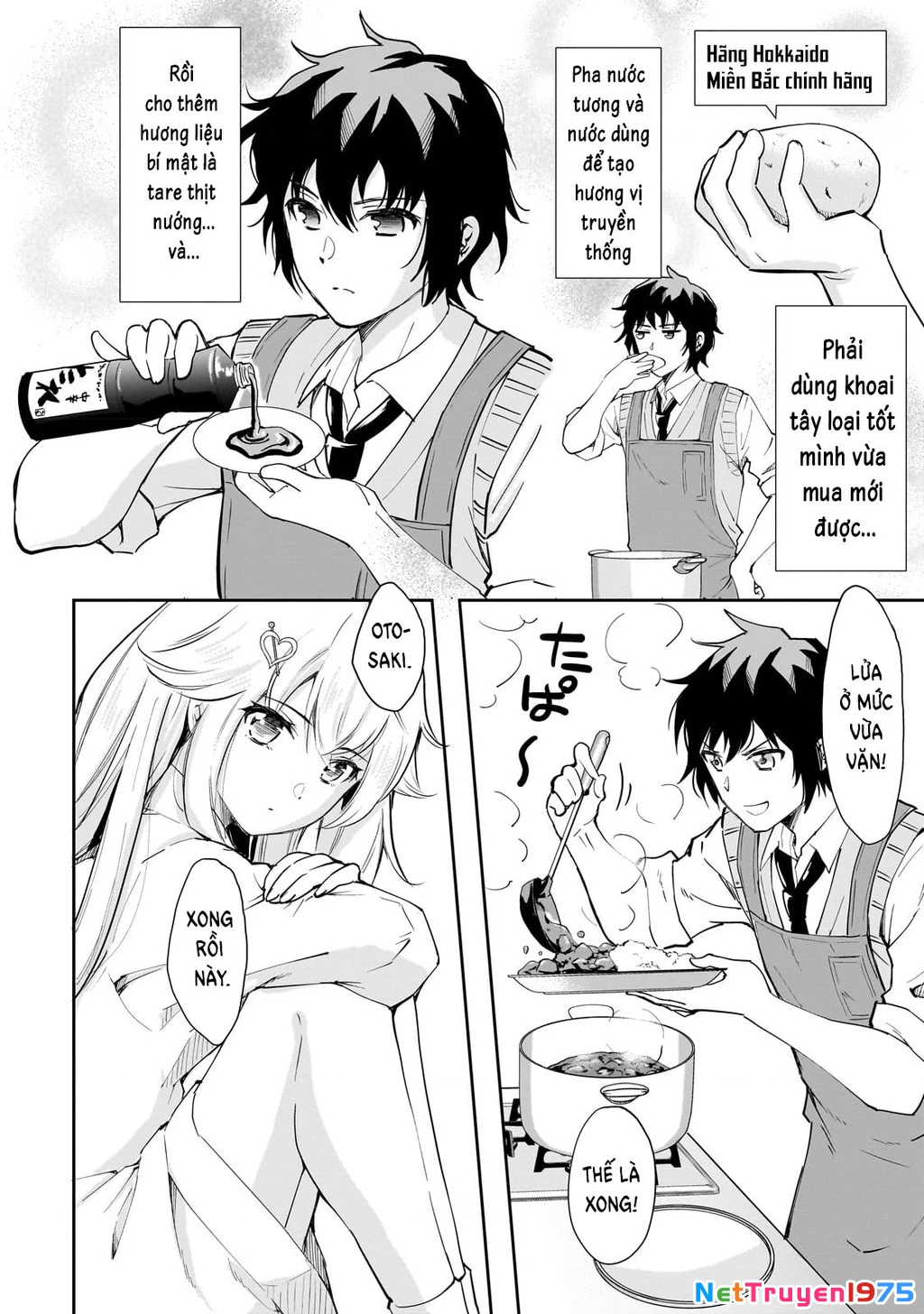 Cô Nàng Idol Đói Bụng Và Anh Chàng Yêu Nội Trợ Chapter 4 - 5