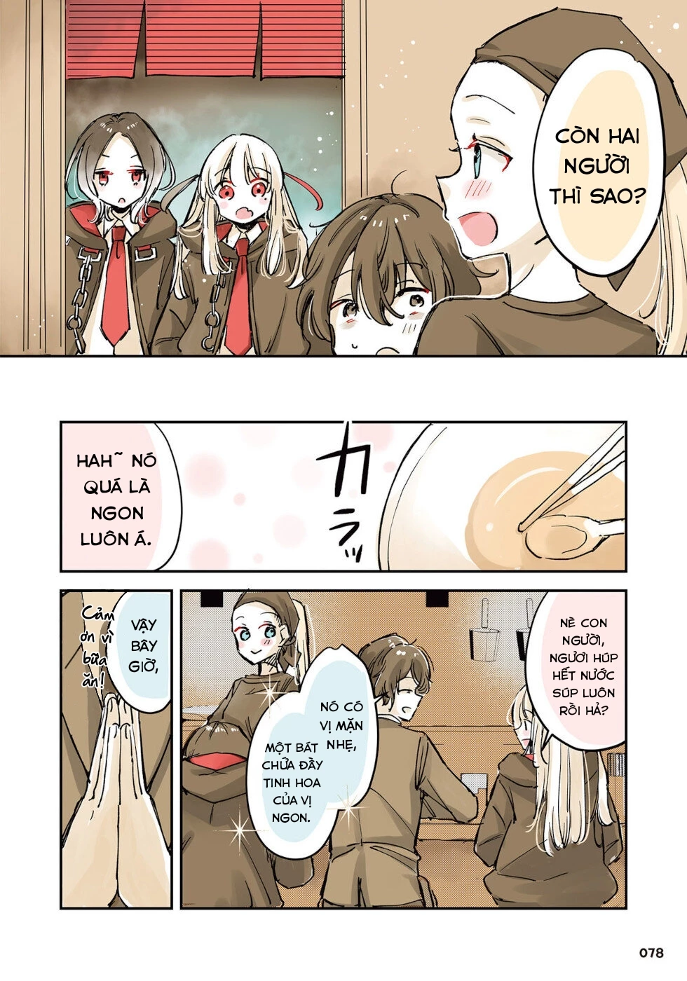 Tử Thần Đem Lòng Yêu Một Con Người Chương 25: Tử Thần-chan, Senpai và Ramen - 4