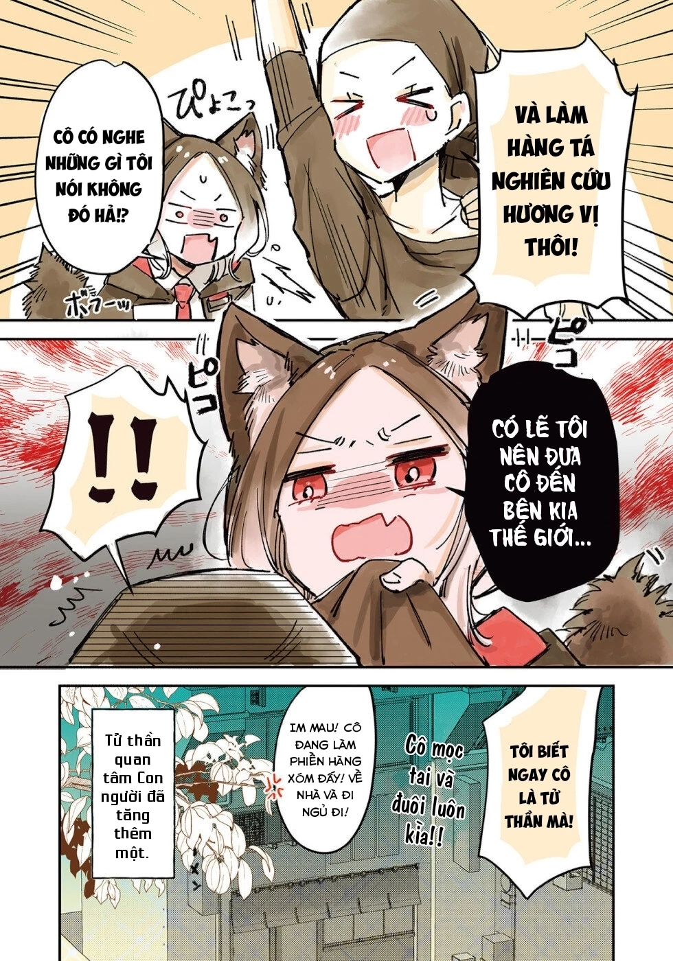 Tử Thần Đem Lòng Yêu Một Con Người Chương 25: Tử Thần-chan, Senpai và Ramen - 9