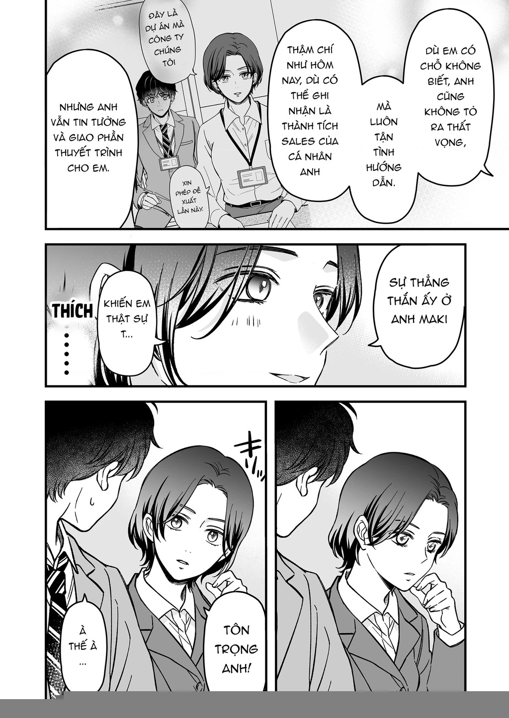 Em có thích một cấp trên mặt búng ra sữa không? Chapter 1.5 - 3