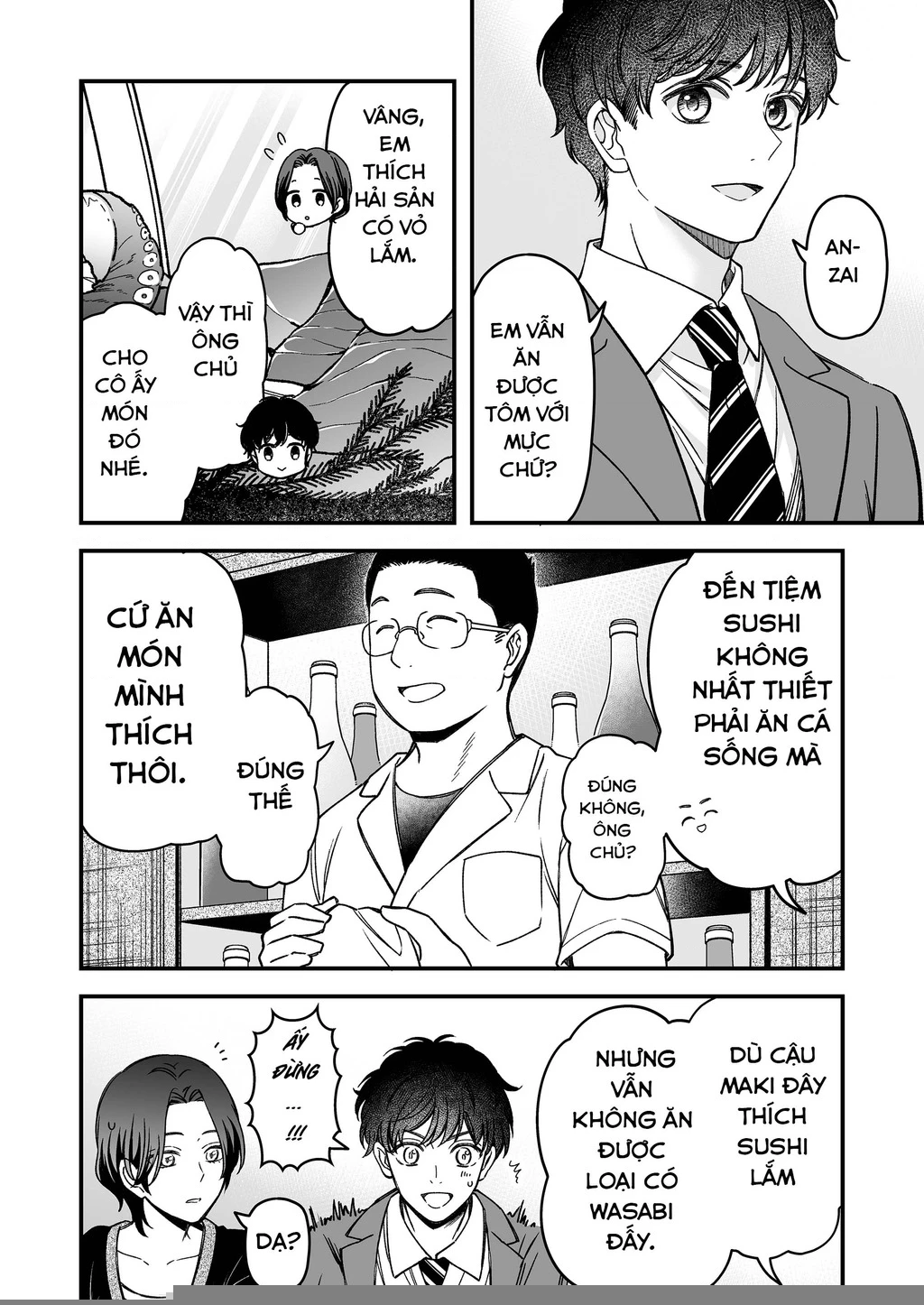 Em có thích một cấp trên mặt búng ra sữa không? Chapter 3 - 19