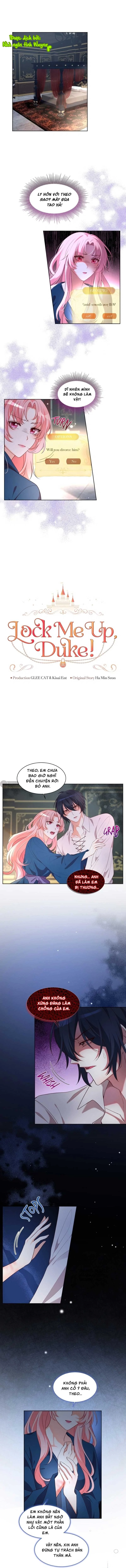 Nhốt Tôi Lại Đi, Công Tước! Chapter 10 - 2