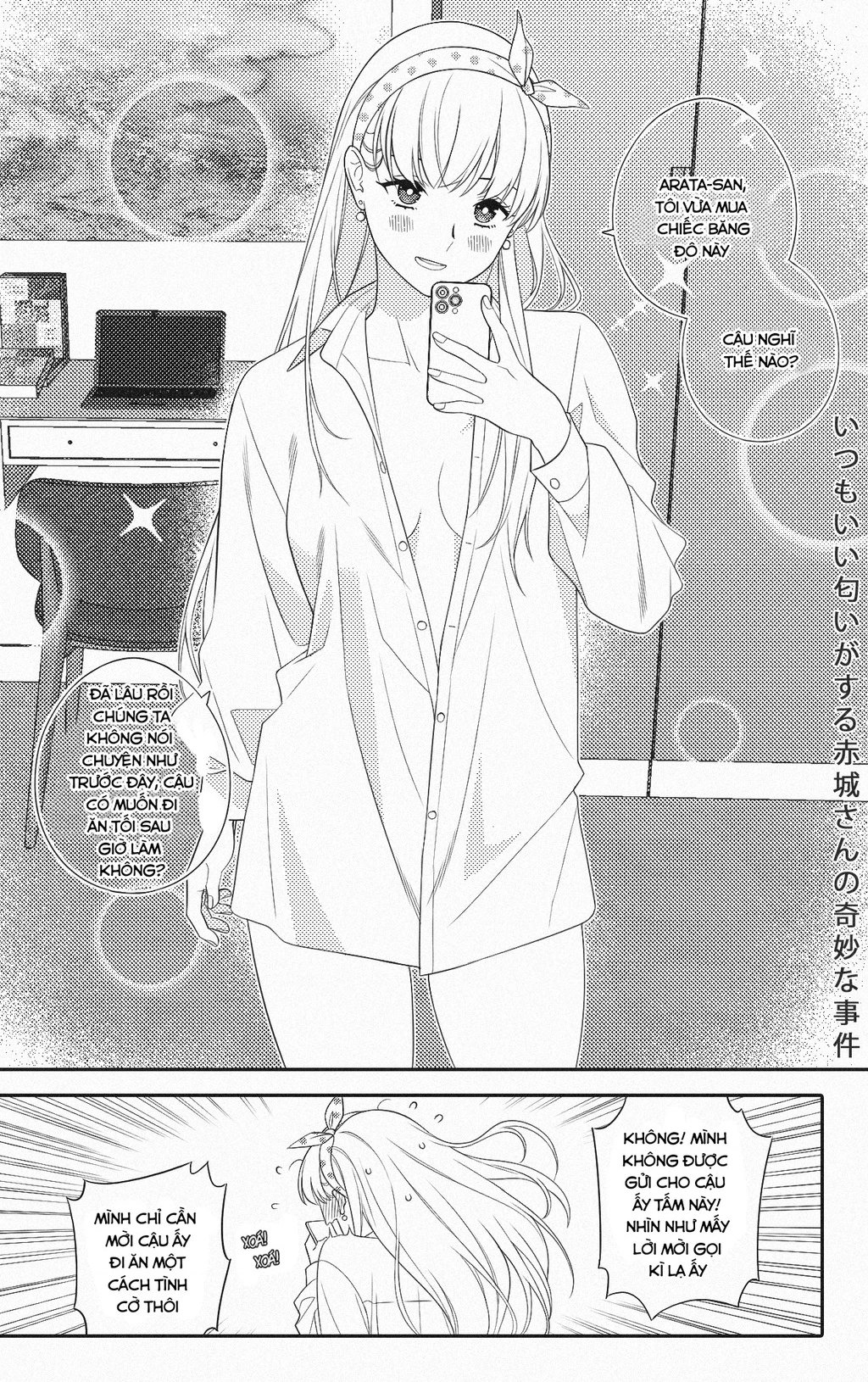 Akagi-san lúc nào cũng có mùi thơm Chapter 9 - 4
