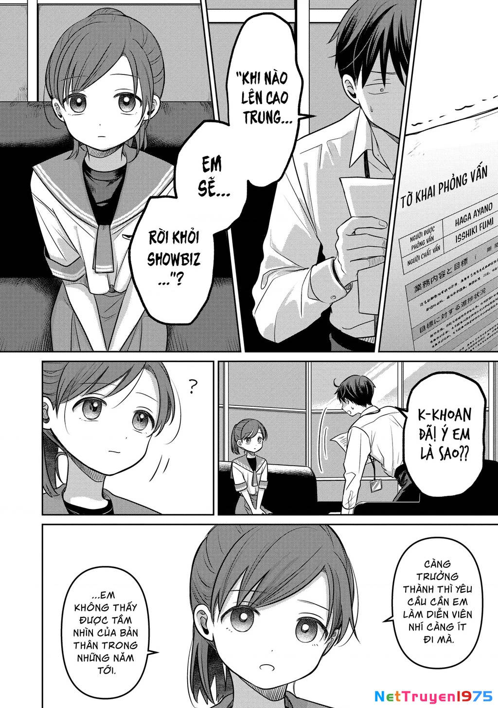 Lá thư tình và nữ diễn viên 13 tuổi Chapter 18 - 9