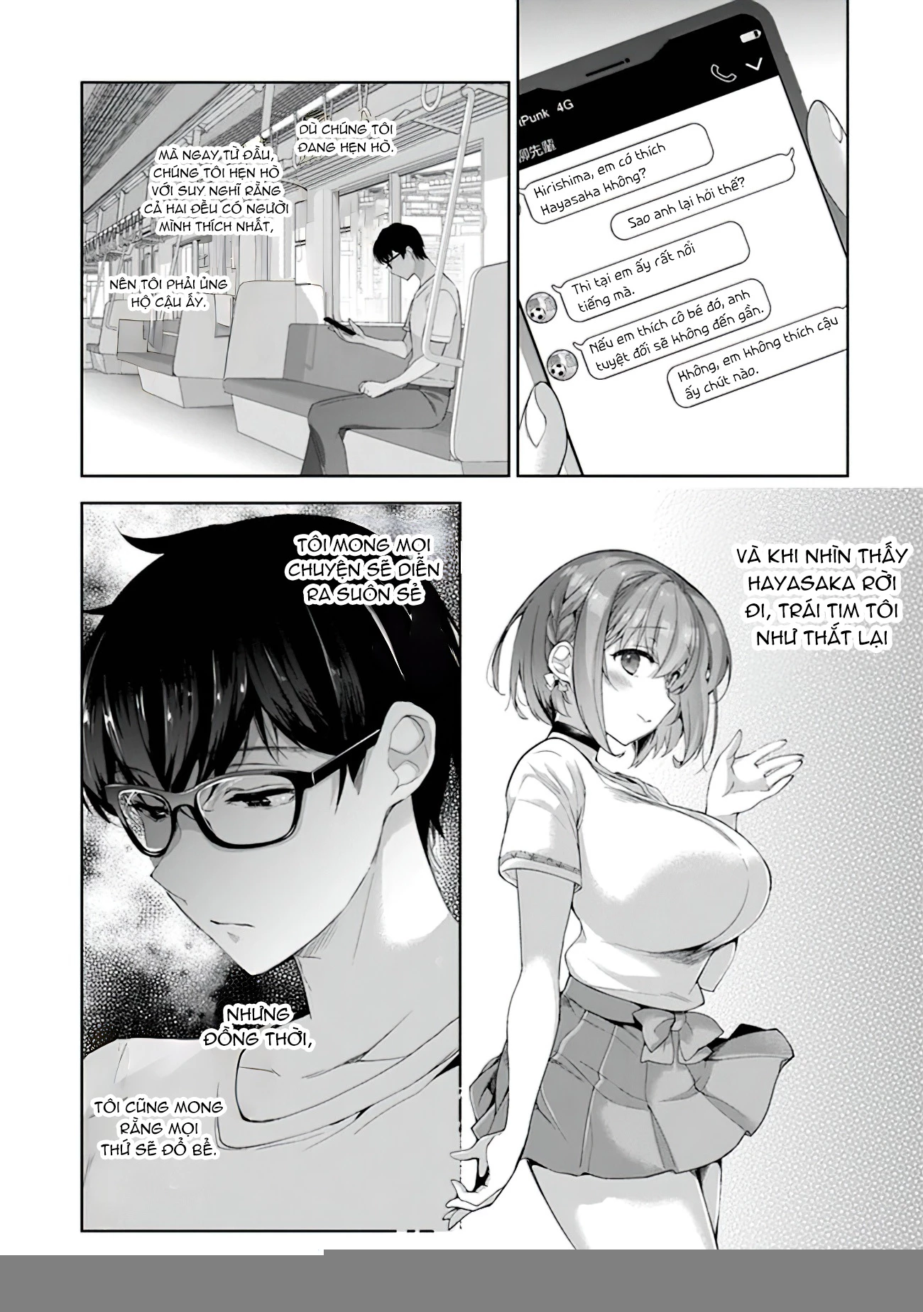 Watashi, 2-banme no Kanojo de Ii kara. Chapter 3.2 - 8
