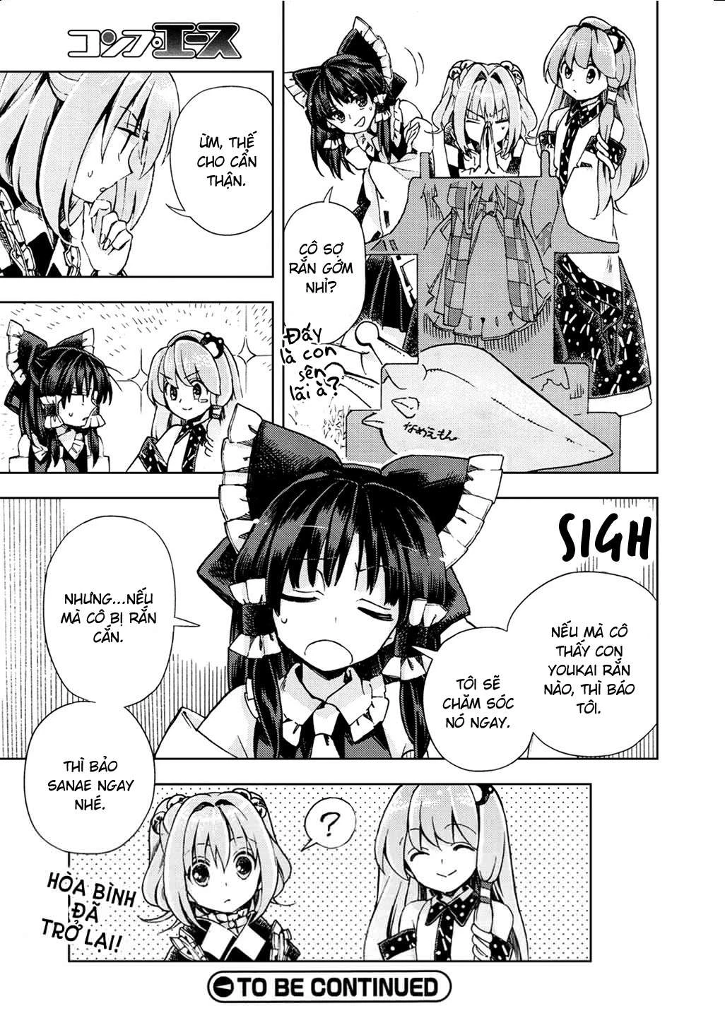 Touhou Suzunaan ~ Forbidden Scrollery Chapter 23 - 22
