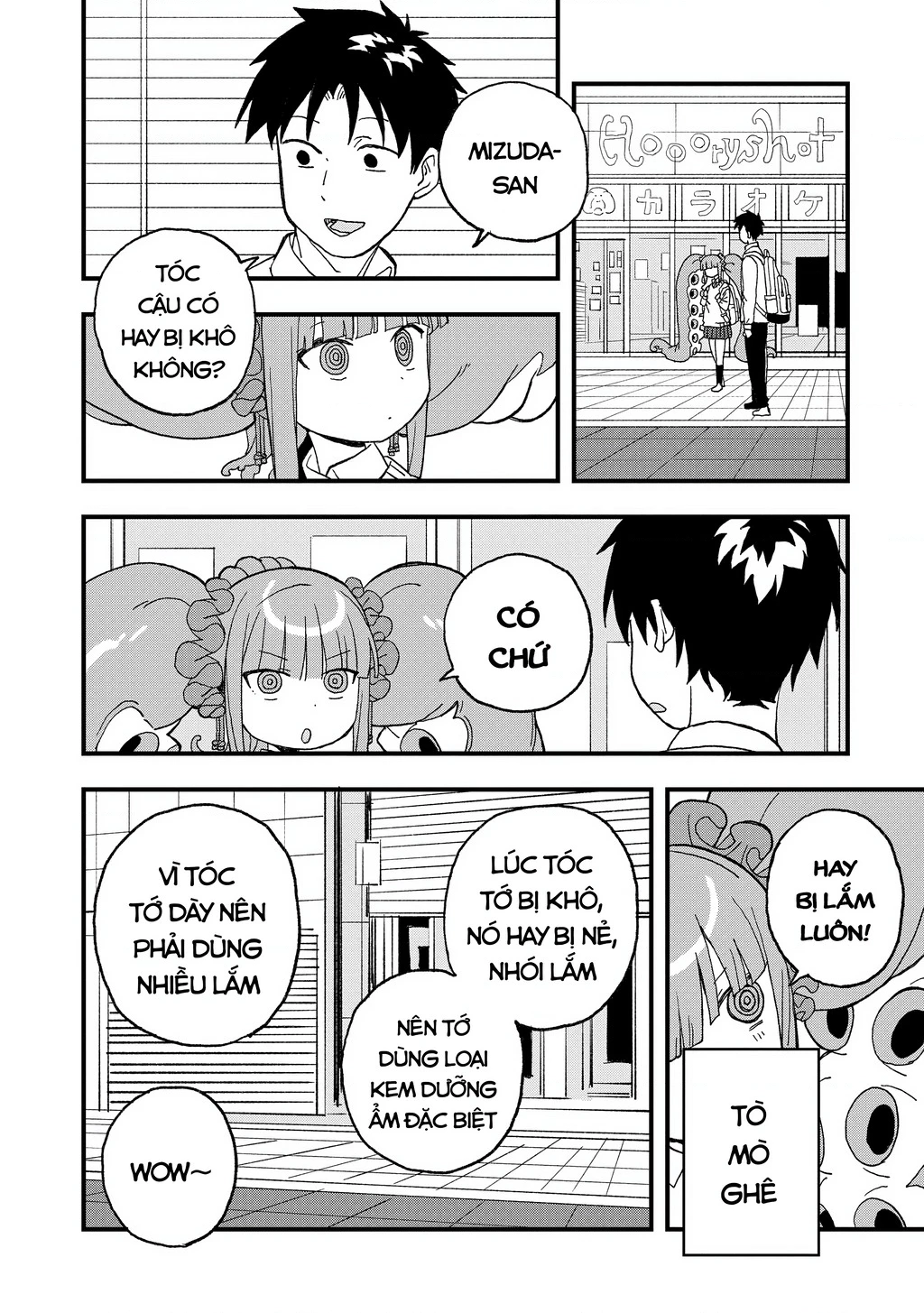 Không thể thoát khỏi Mizudako-chan! Chapter 14 - 15