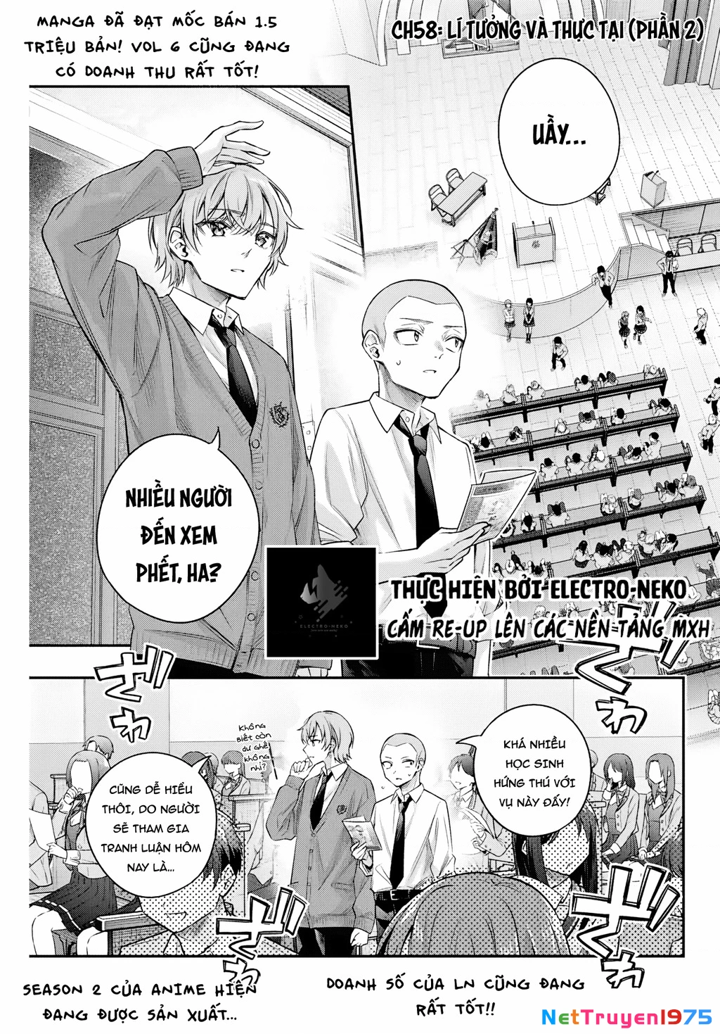 Arya-san bàn bên thi thoảng lại thả thính tôi bằng tiếng Nga Chapter 58 - 5