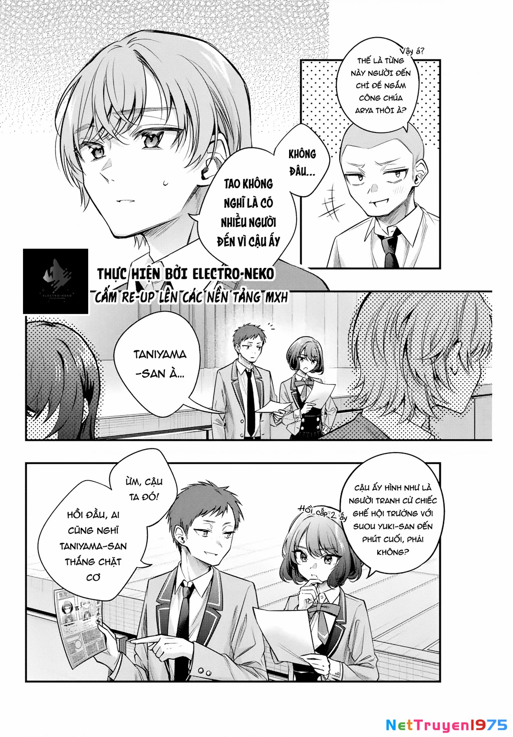 Arya-san bàn bên thi thoảng lại thả thính tôi bằng tiếng Nga Chapter 58 - 6