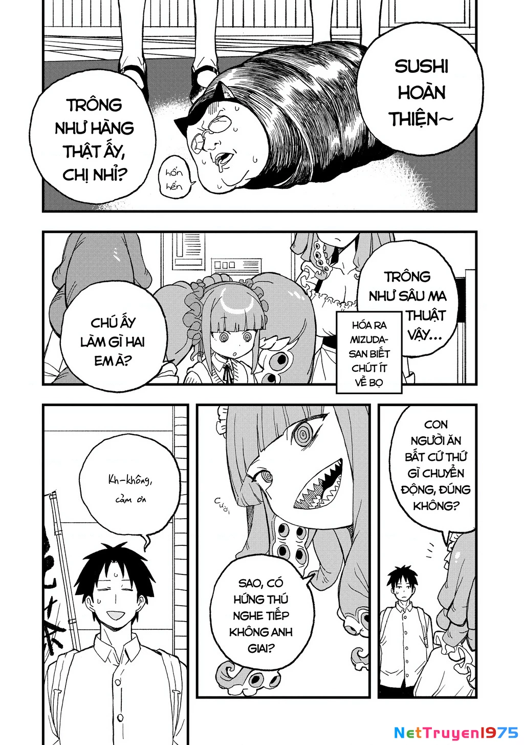 Không thể thoát khỏi Mizudako-chan! Chapter 15 - 4